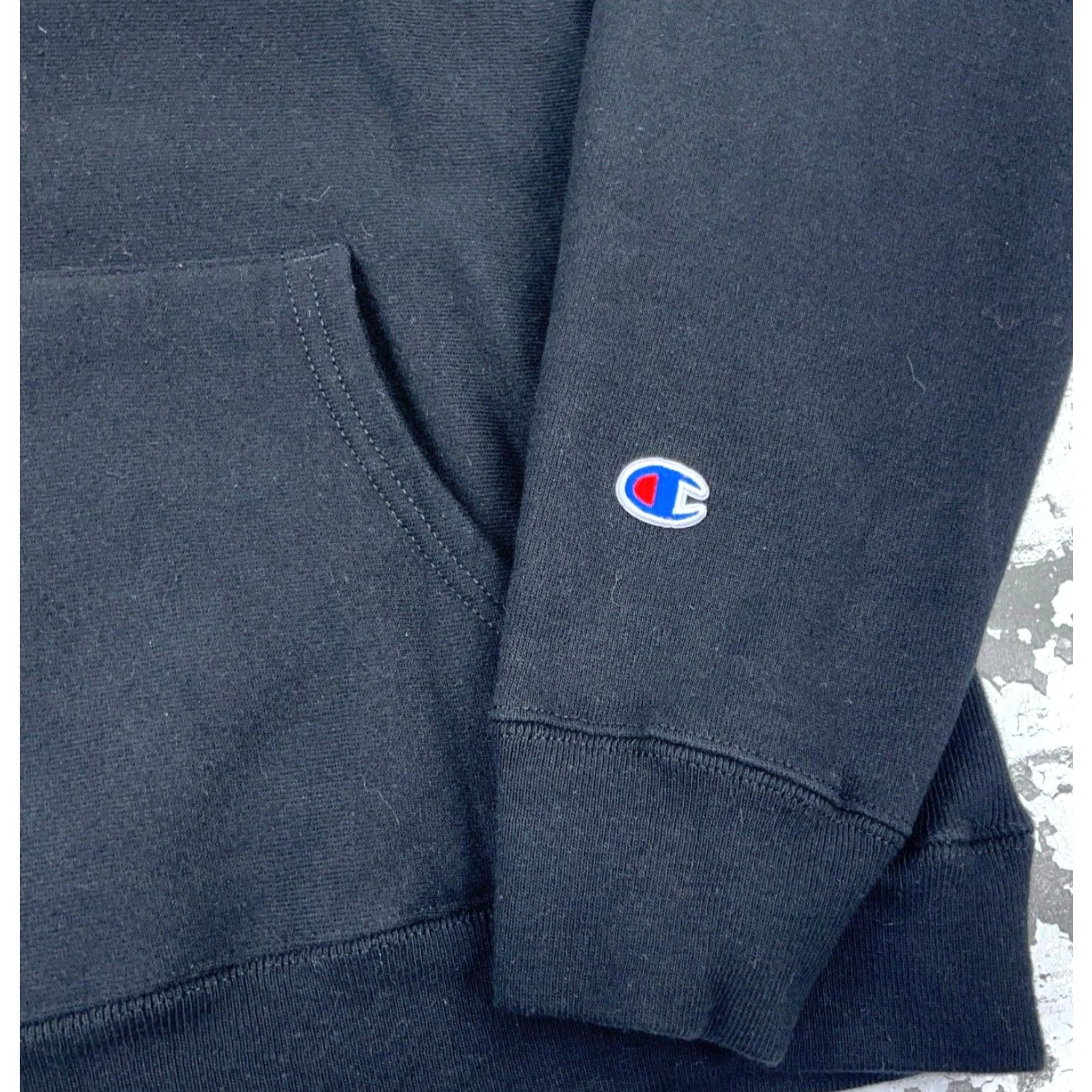 Champion Champion Hoodie Women XL Black Pink Reverse Weave Sweatshirt Sweater Ladies Size XL / US 12-14 / IT 48-50 - 4 Thumbnail