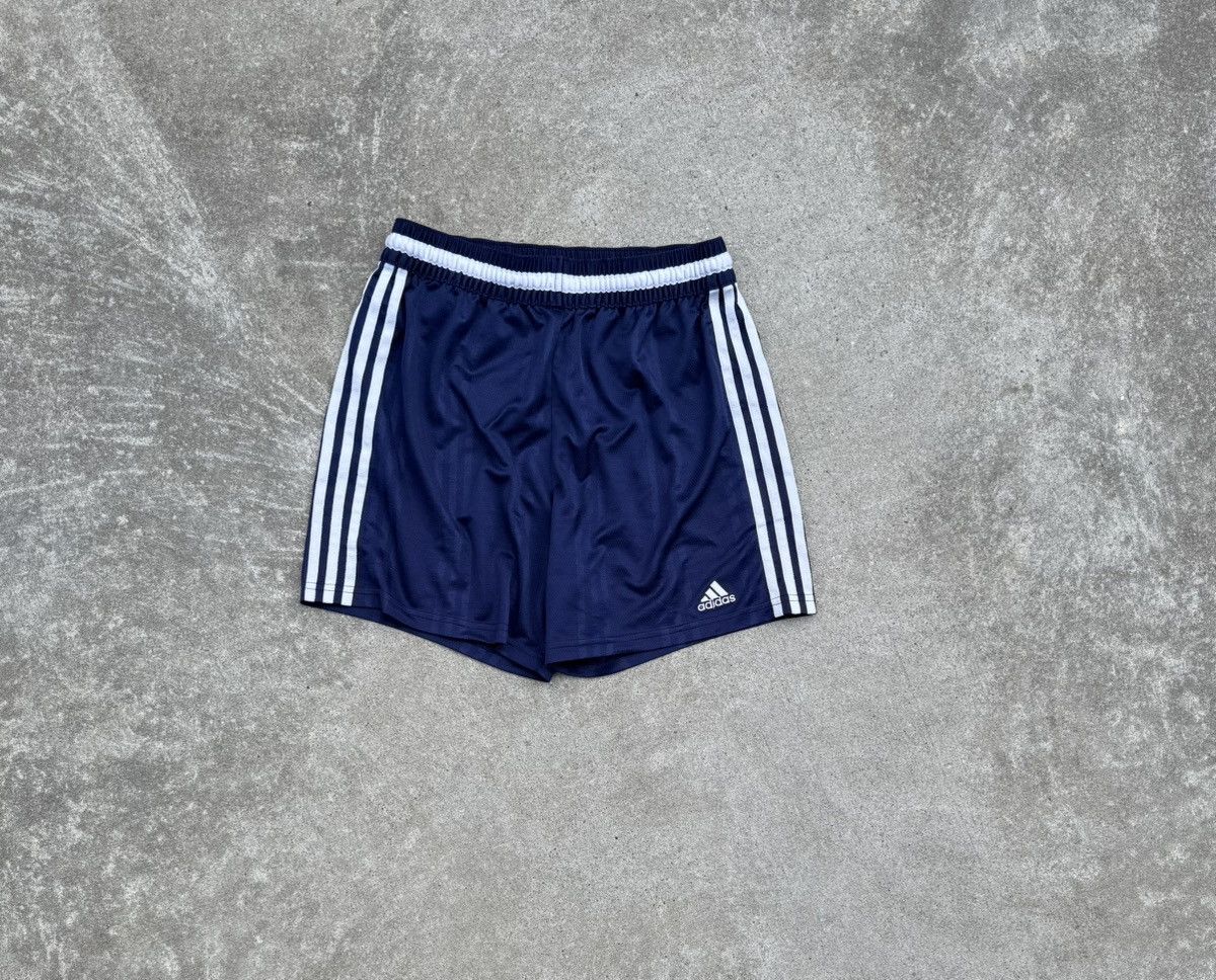 Adidas Vintage Adidas Y2K avantgarde streetwear track shorts Size US 32 / EU 48 - 1 Thumbnail