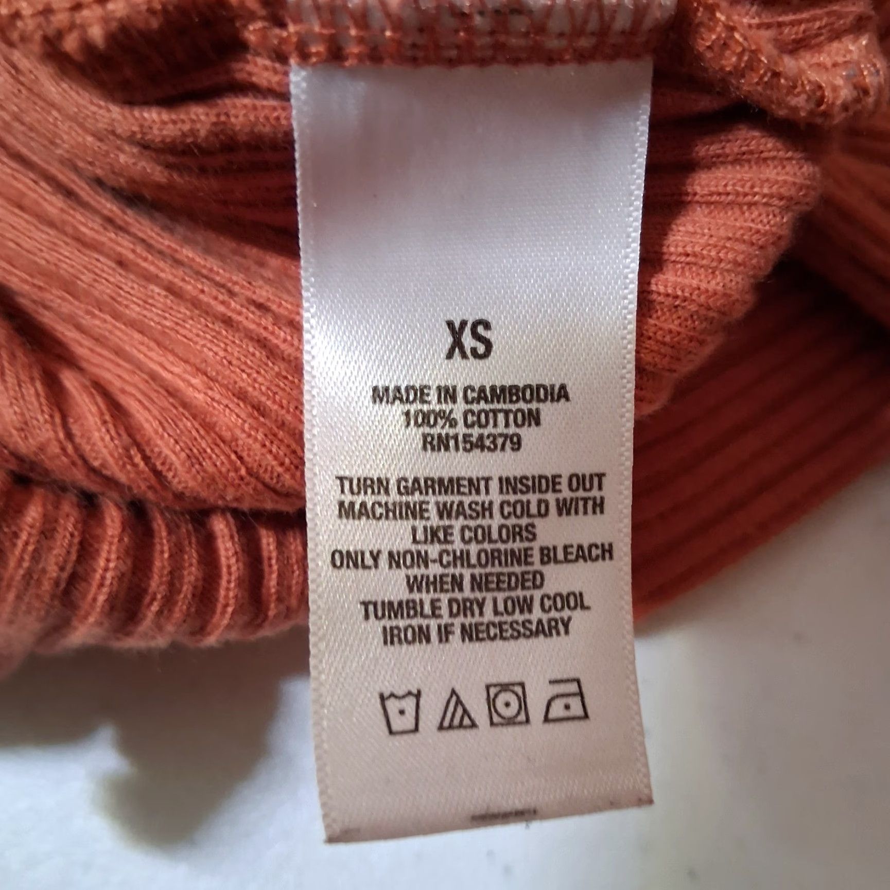 Aeropostale Aeropostale Shirt XS Sienna Crop Top Ribbed Henley Long Sleeve Bella Swan Y2K Womens Size XS / US 0-2 / IT 36-38 - 7 Thumbnail
