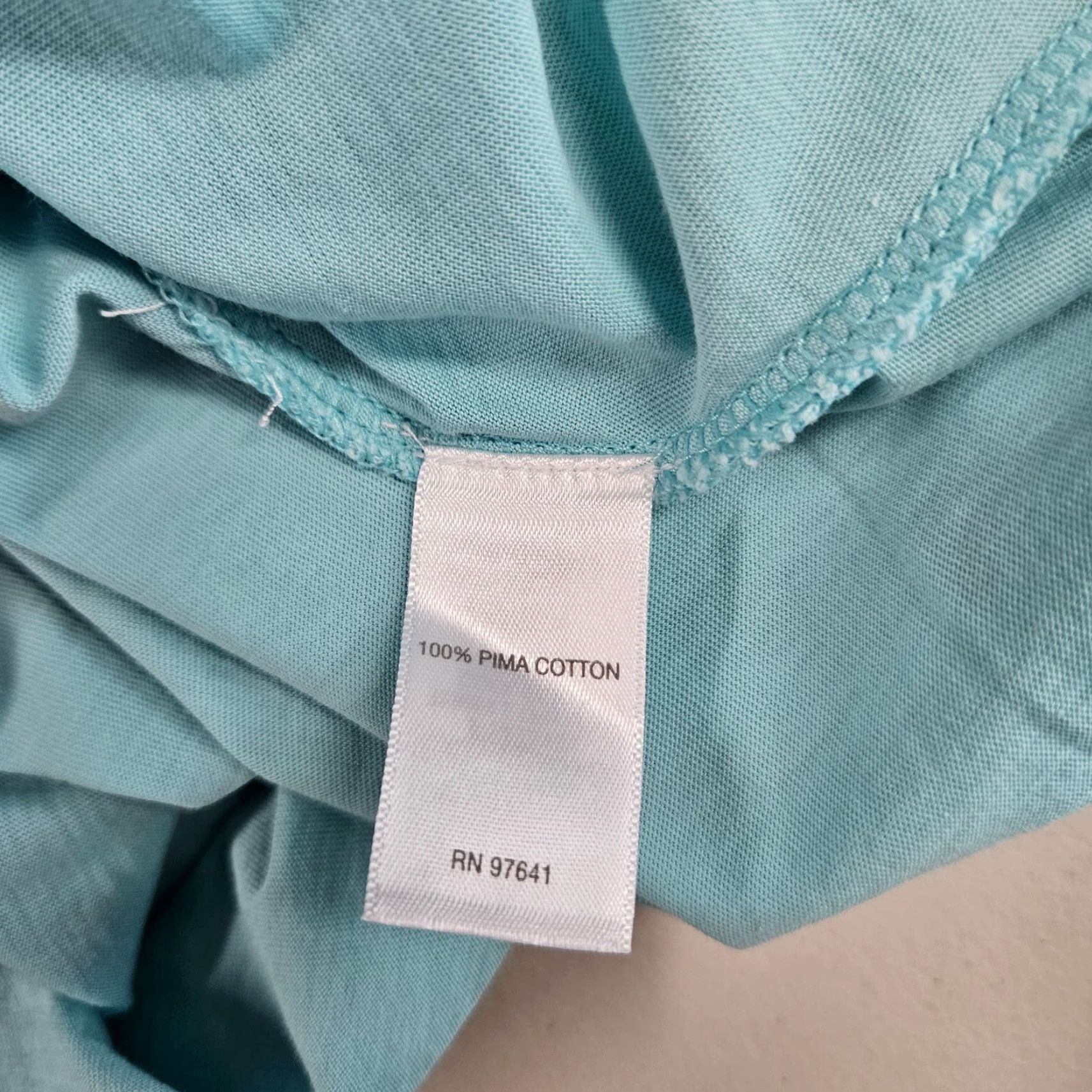 J. Jill Pure Jill Womens Scoop Neck Elliptical Tee XS Solid Blue Cotton T-Shirt Womens XS Short Sleeve Size XS / US 0-2 / IT 36-38 - 5 Thumbnail