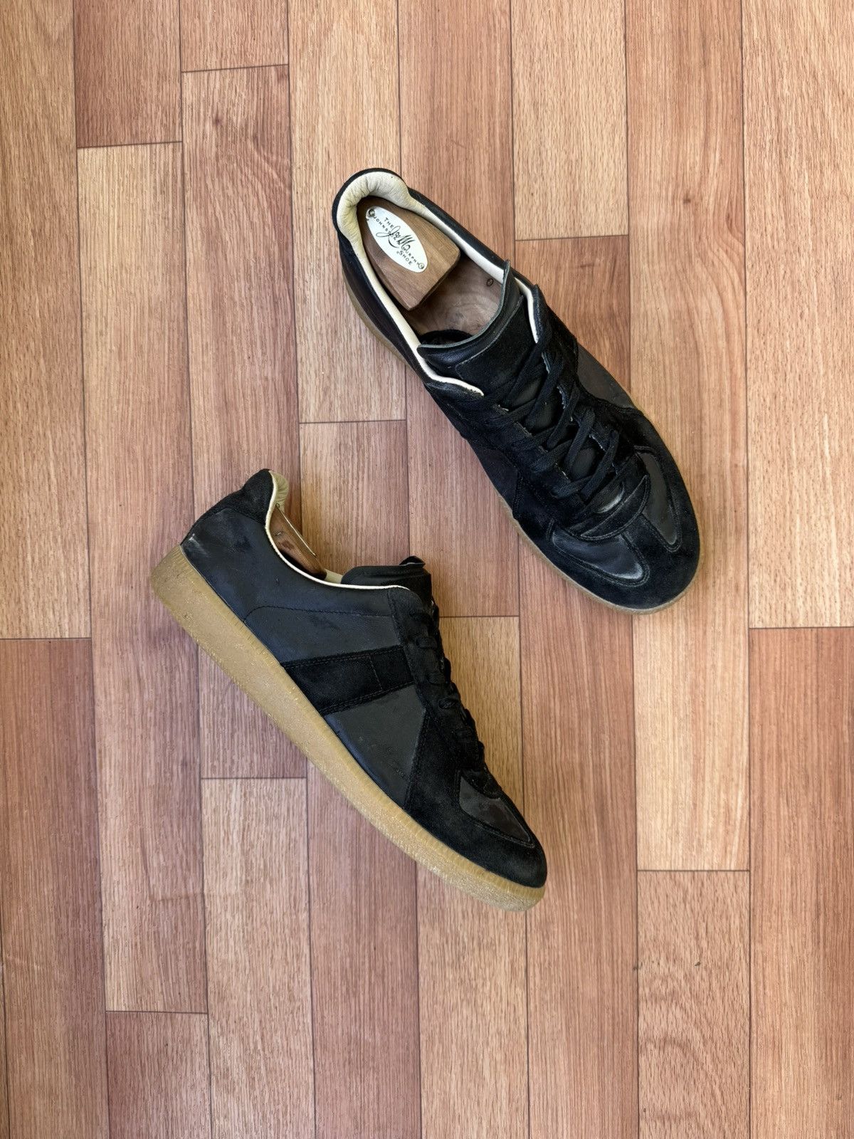 Maison Margiela MAISON MARGIELA BLACK REPLICA GATS Size US 9.5 / EU 42-43 - 3 Thumbnail