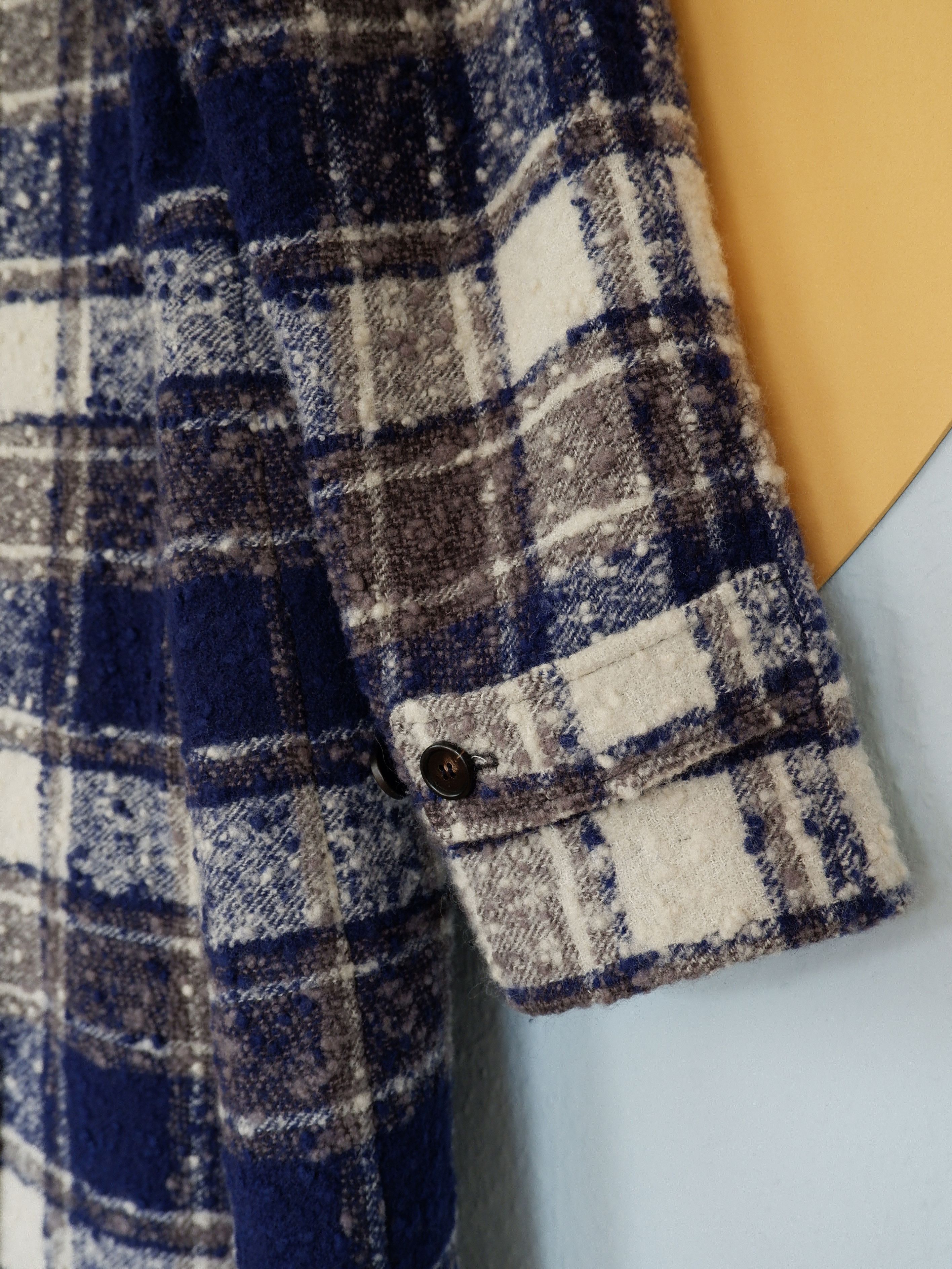 Marni Last drop! Marni checked bouclé wool coat Size US S / EU 44-46 / 1 - 5 Thumbnail