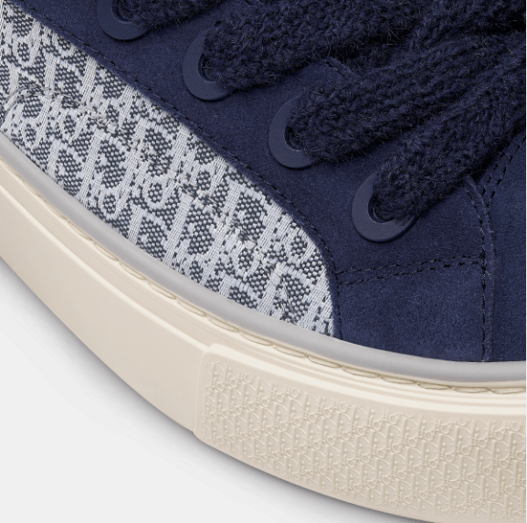 Dior o1w1db10426 3SN303 Low-Top Sneakers in Navy Blue Size US 13 / EU 46 - 4 Thumbnail