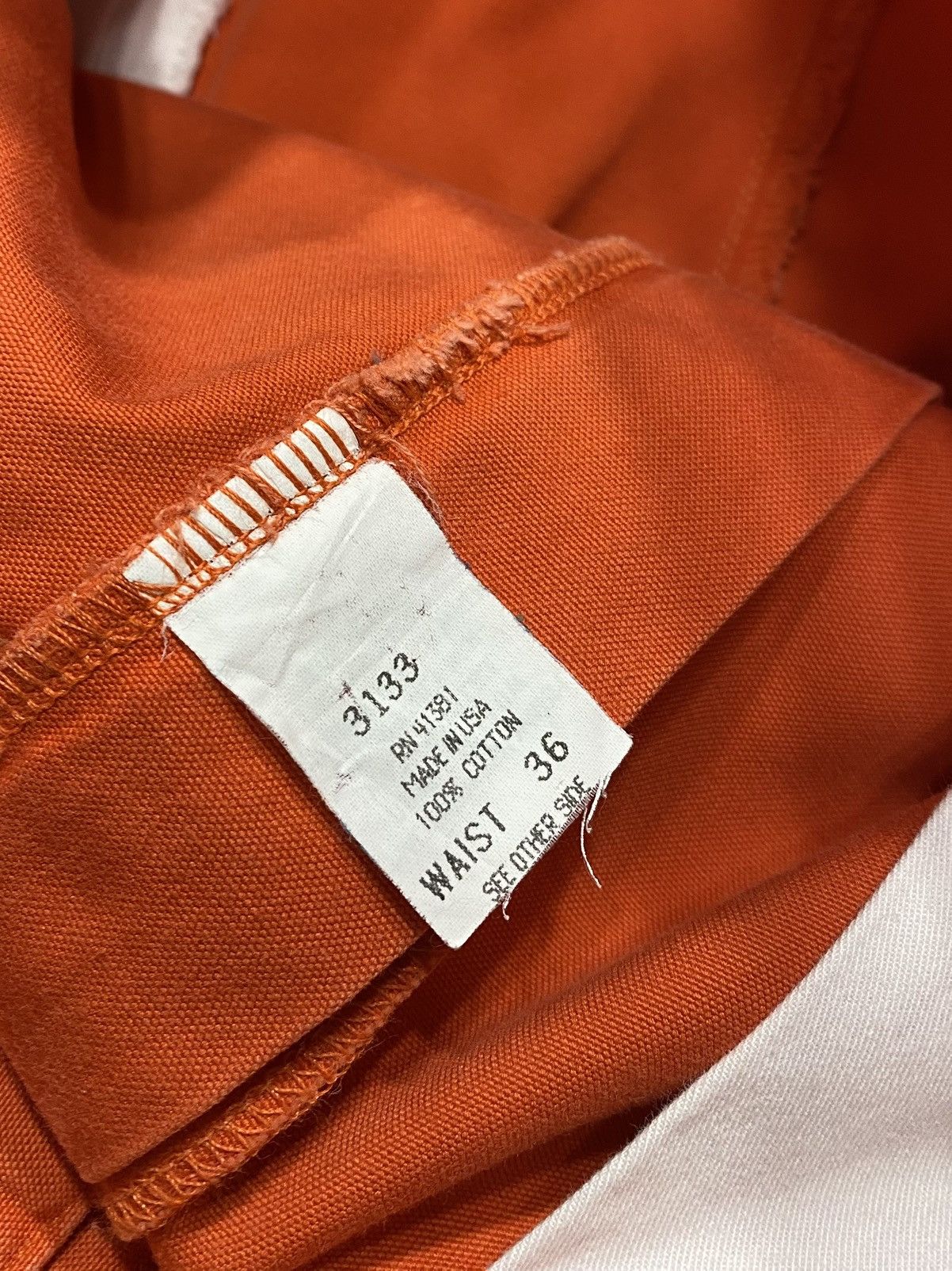Polo Ralph Lauren 90’s Vintage Polo Ralph Lauren Orange Chino Shorts Size US 36 / EU 52 - 3 Thumbnail