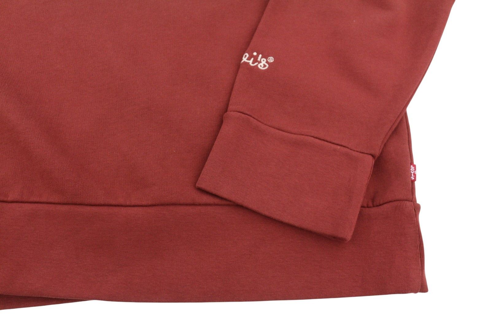 Levi's STANDARD FIT 2XL Red Crew Neck Logo Cotton Pullover 87110 Size US XXL / EU 58 / 5 - 5 Thumbnail