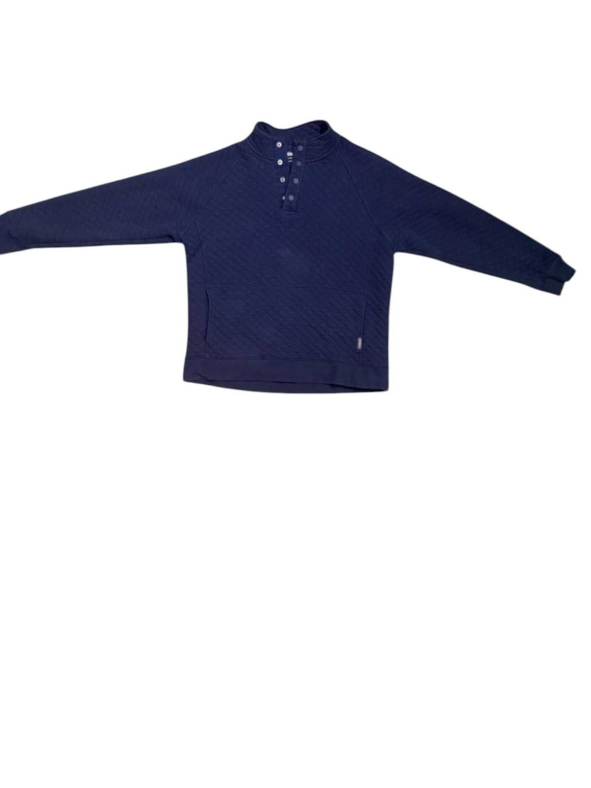 Eddie Bauer Eddie Bauer Men's Quilted Pullover Navy Blue Size L Size US L / EU 52-54 / 3 - 1 Thumbnail
