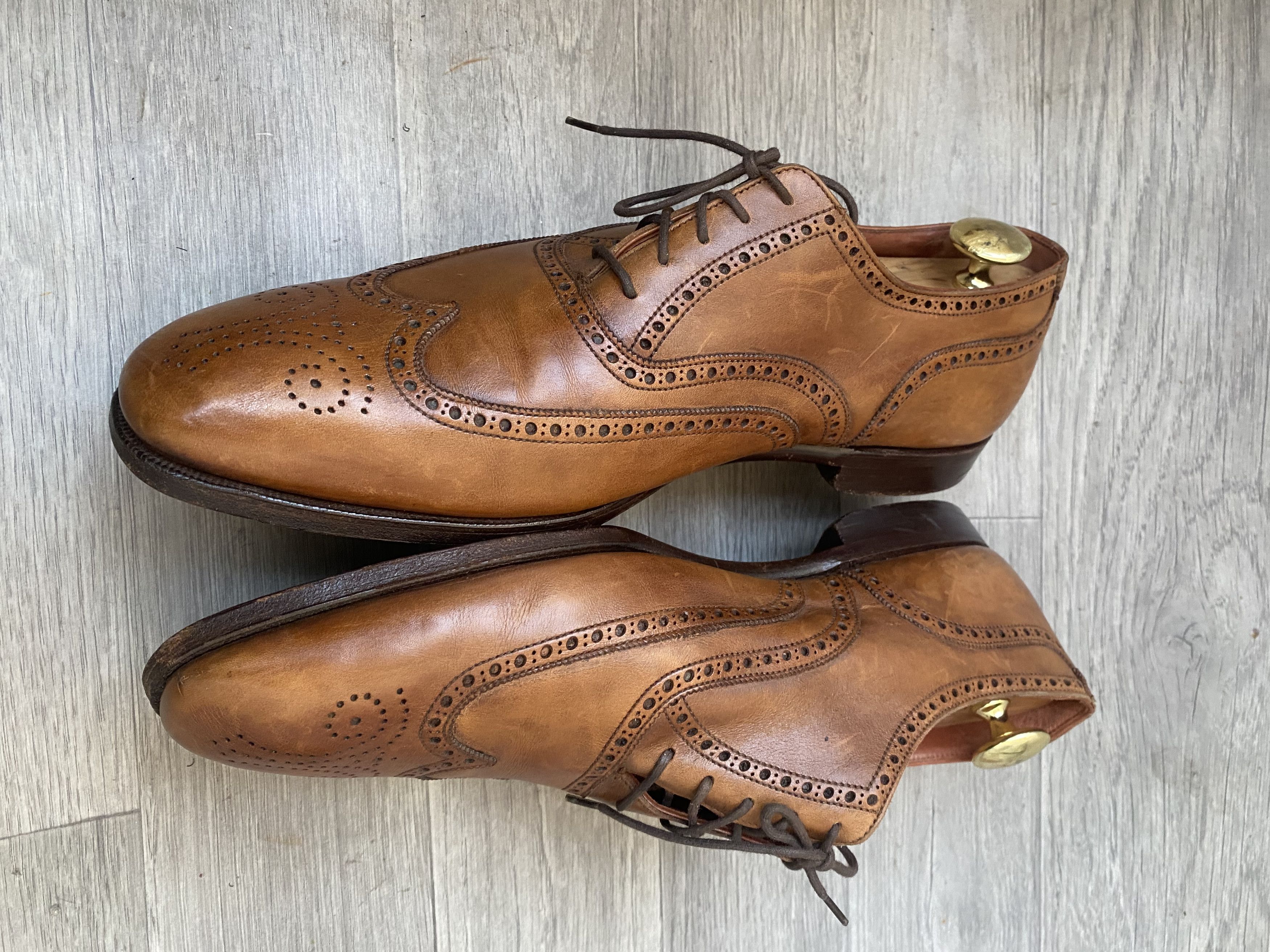 Crockett & Jones Crockett and jones cliford wingtip oxford sz 11.5 Size US 12.5 / EU 45-46 - 12 Thumbnail