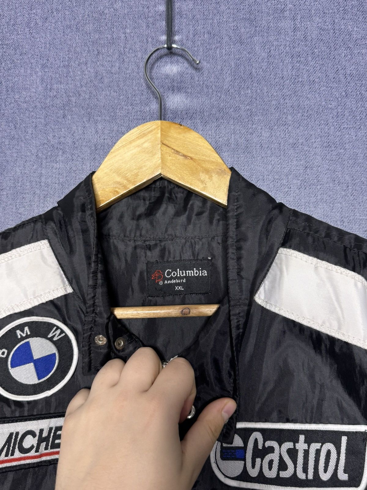 BMW Vintage BMW Williams HP Team F1 Motorcycles Jacket Racing Size US XL / EU 56 / 4 - 9 Thumbnail