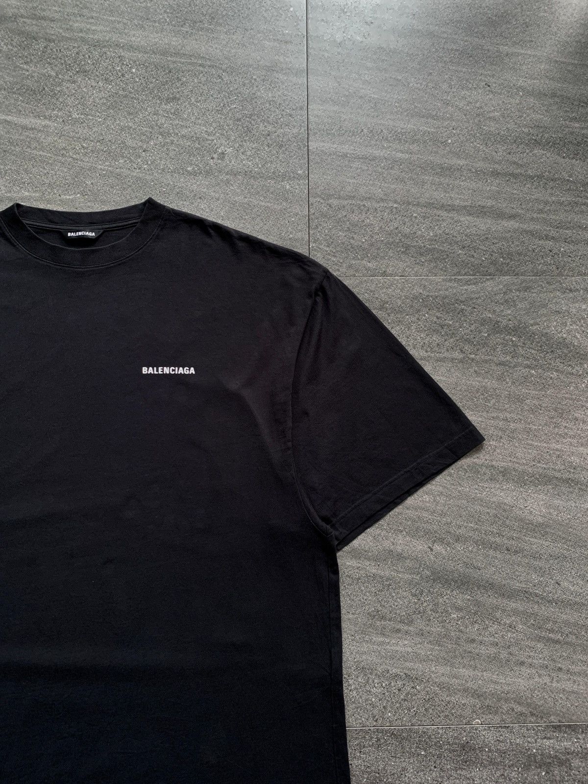 Balenciaga FREE TAX! Defile Logo tee Size US M / EU 48-50 / 2 - 3 Thumbnail