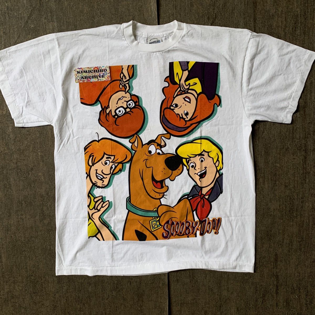 image of Anima x Cartoon Network Scooby Doo - All Character X Cartoon Network X Bbbootleggg in White (Size X