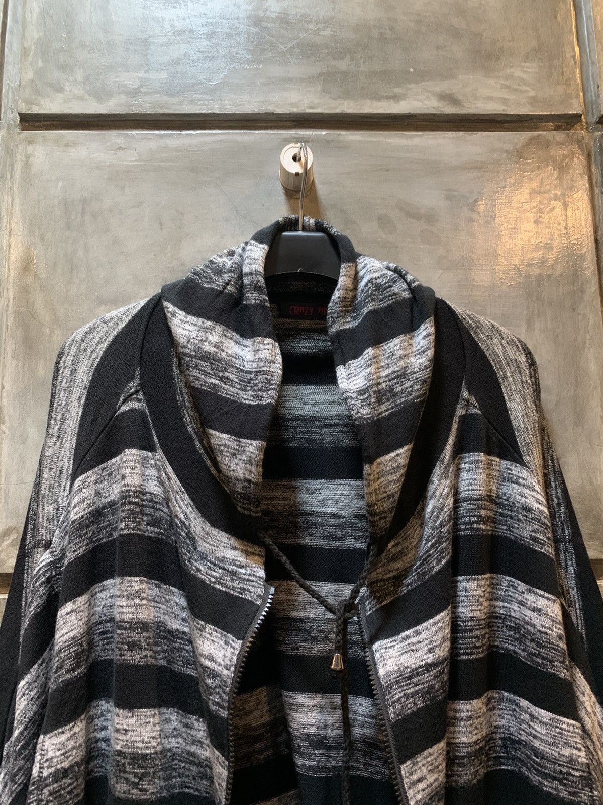 Japanese Brand Vkei Crazy Angel Batwing Gothic Boxy Zip Hooded Size M / US 6-8 / IT 42-44 - 5 Thumbnail