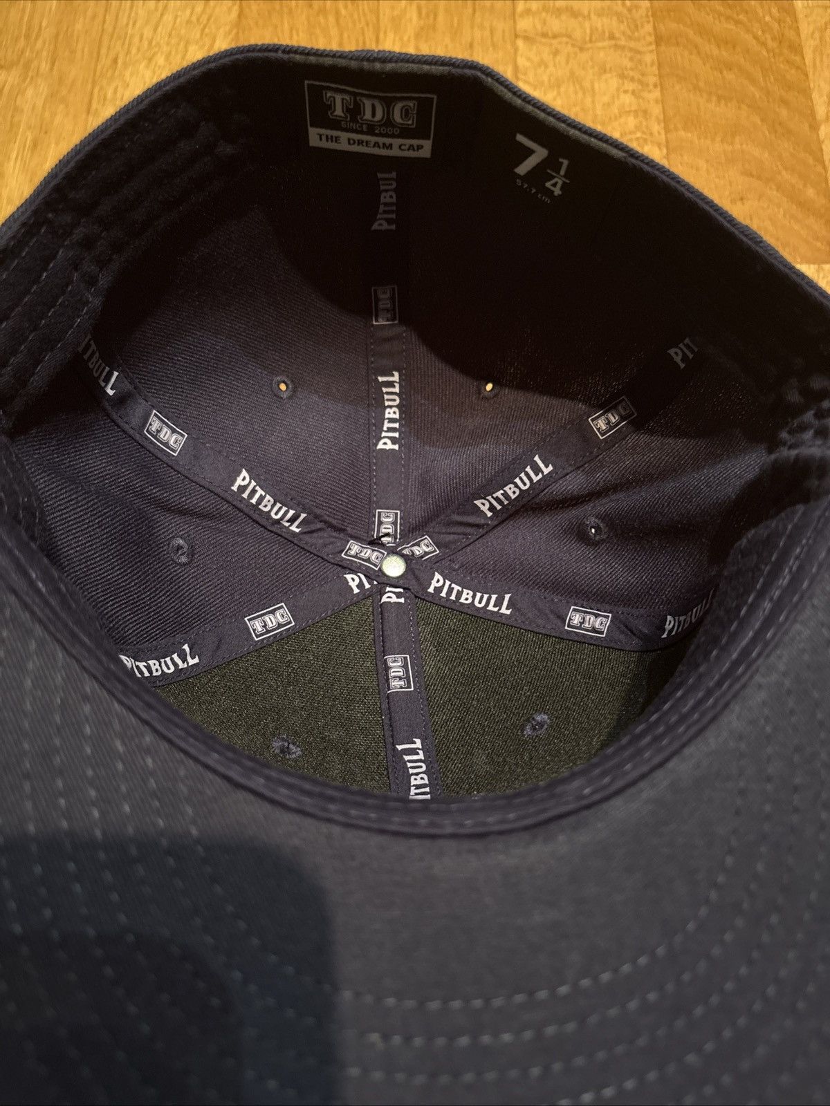 Playboi Carti 7 1/4 Playboi Carti YVL Fitted Hat Navy White Opium - w/ tag Size ONE SIZE - 5 Thumbnail