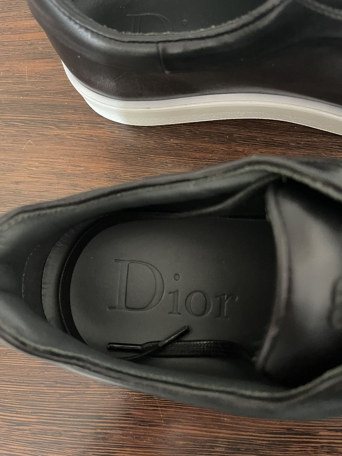 Dior 🌟🌟B06 Vintage Black Patina Sneakers🌟🌟 Size US 8 / EU 41 - 4 Thumbnail