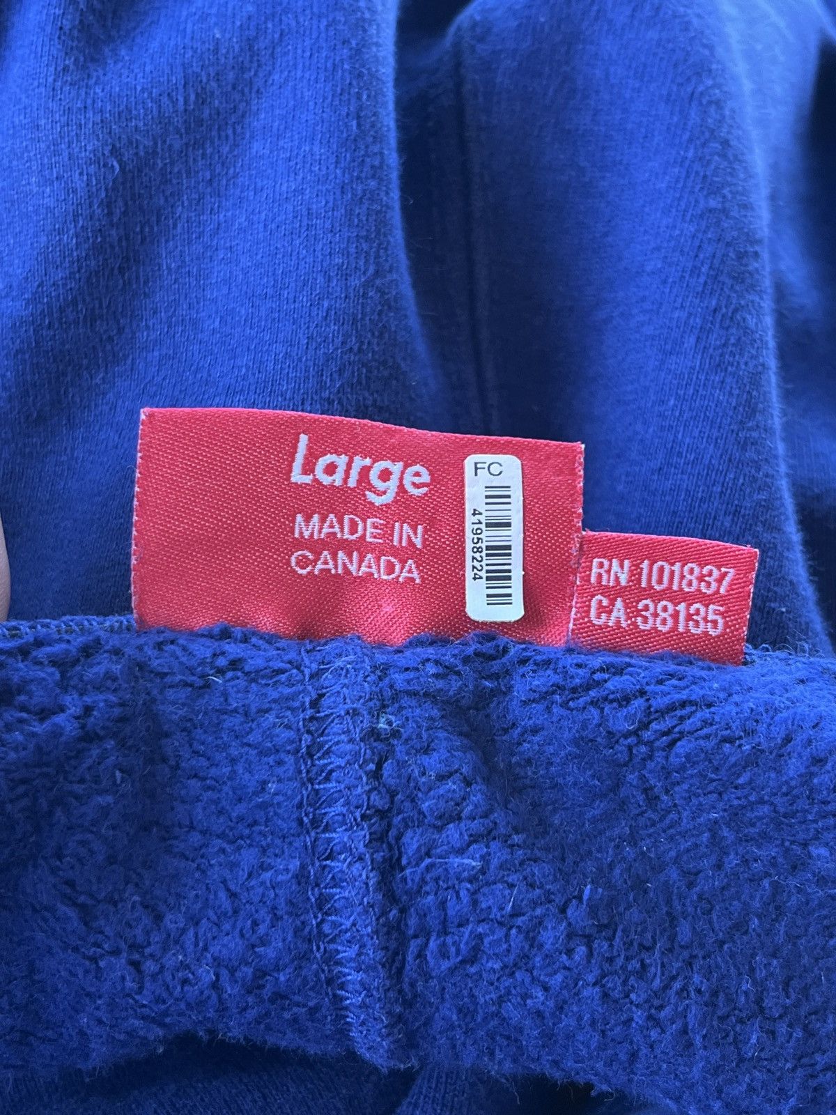 Supreme Supreme Logo Cargo Sweat Pant Size US 36 / EU 52 - 8 Thumbnail