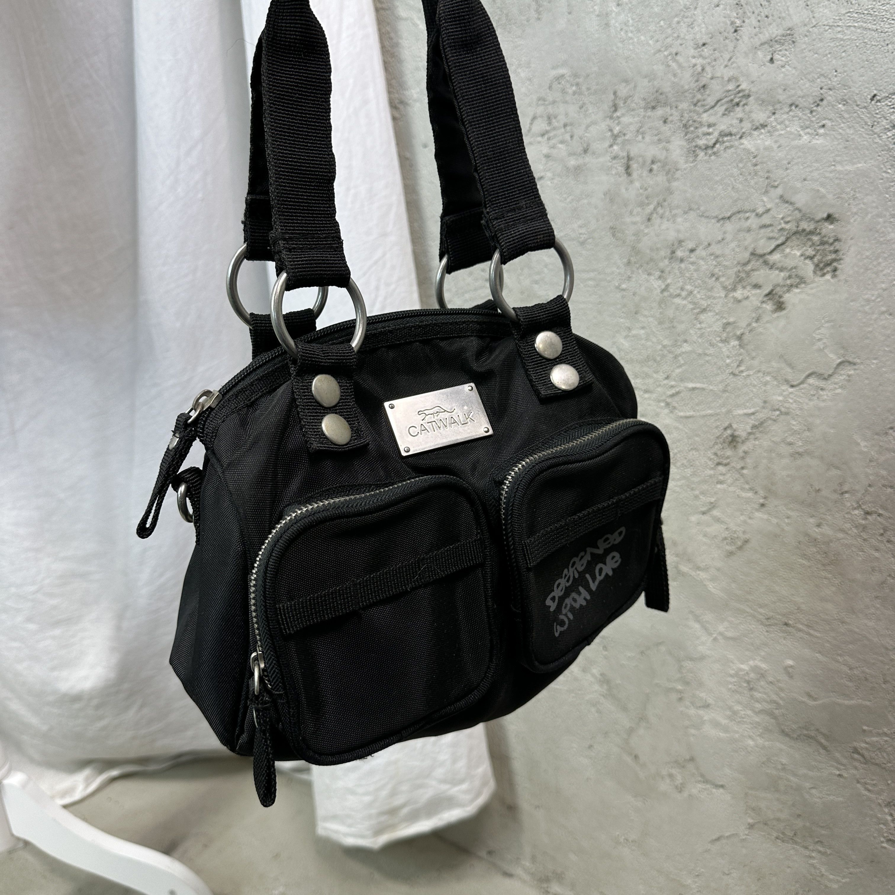 Vintage Vintage Avant Garde Grunge Cargo Catwalk Bag Y2K Size ONE SIZE - 6 Thumbnail