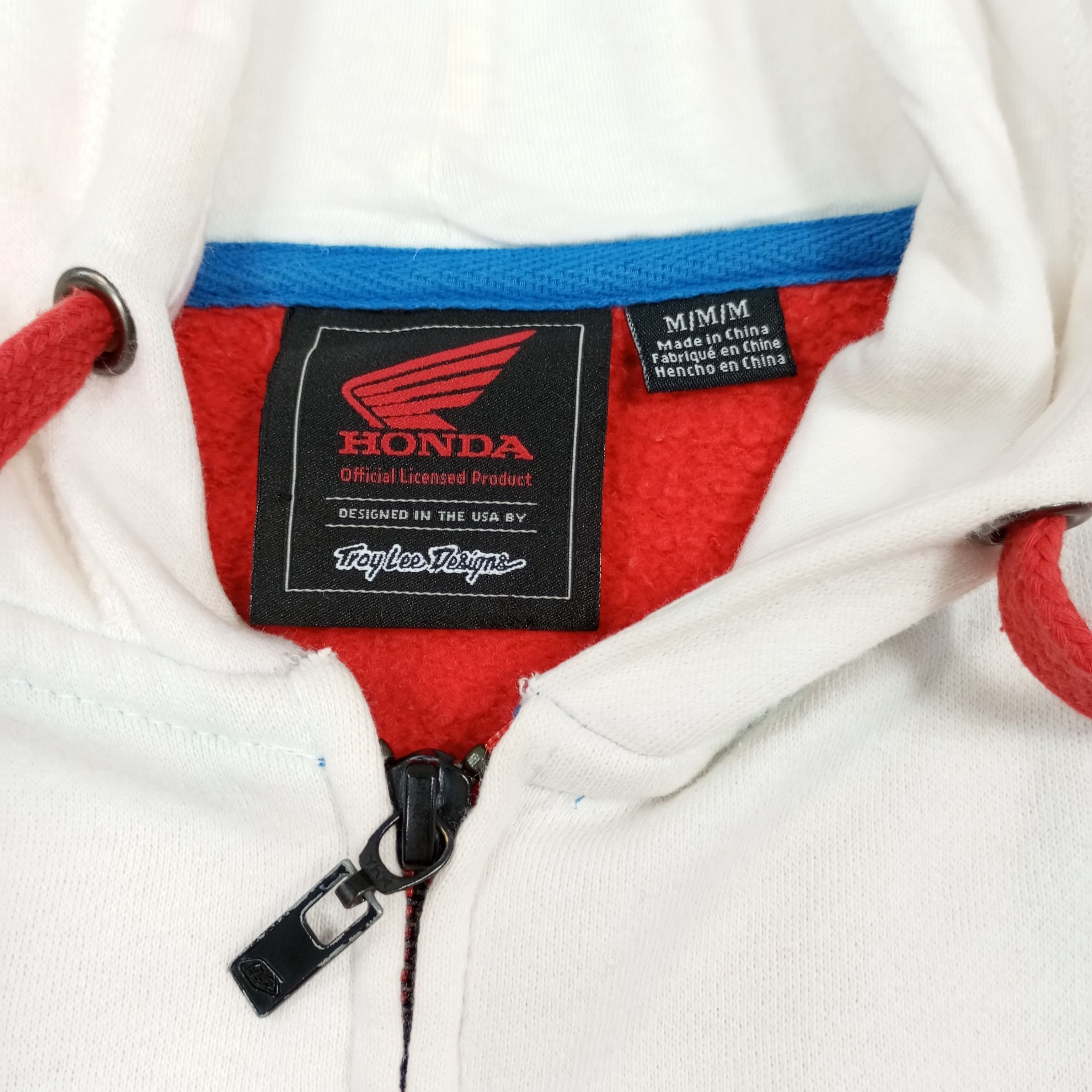 Honda × Vintage HRC Honda Racing Muscle Milk Zipper Hoodies Size US M / EU 48-50 / 2 - 6 Thumbnail