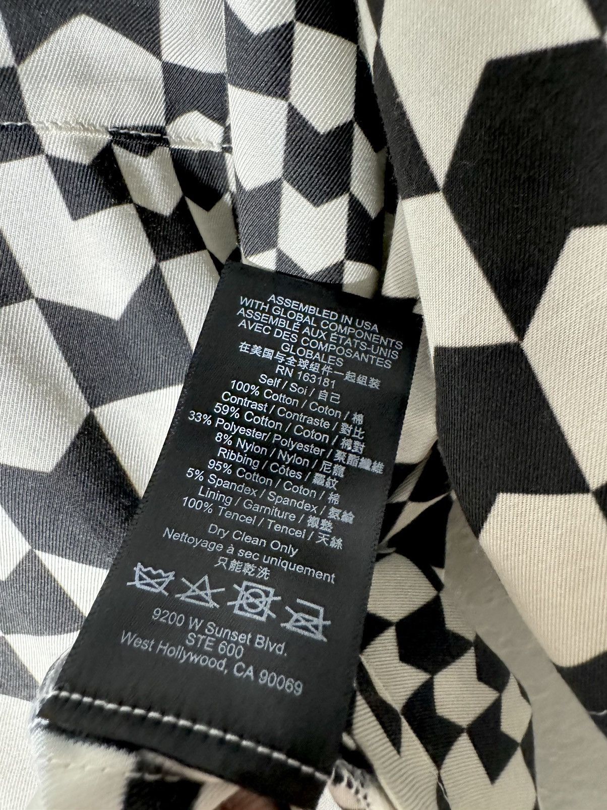 Rhude Rhude Logo Button Up Shirt All Over Print XL Size US XL / EU 56 / 4 - 11 Thumbnail