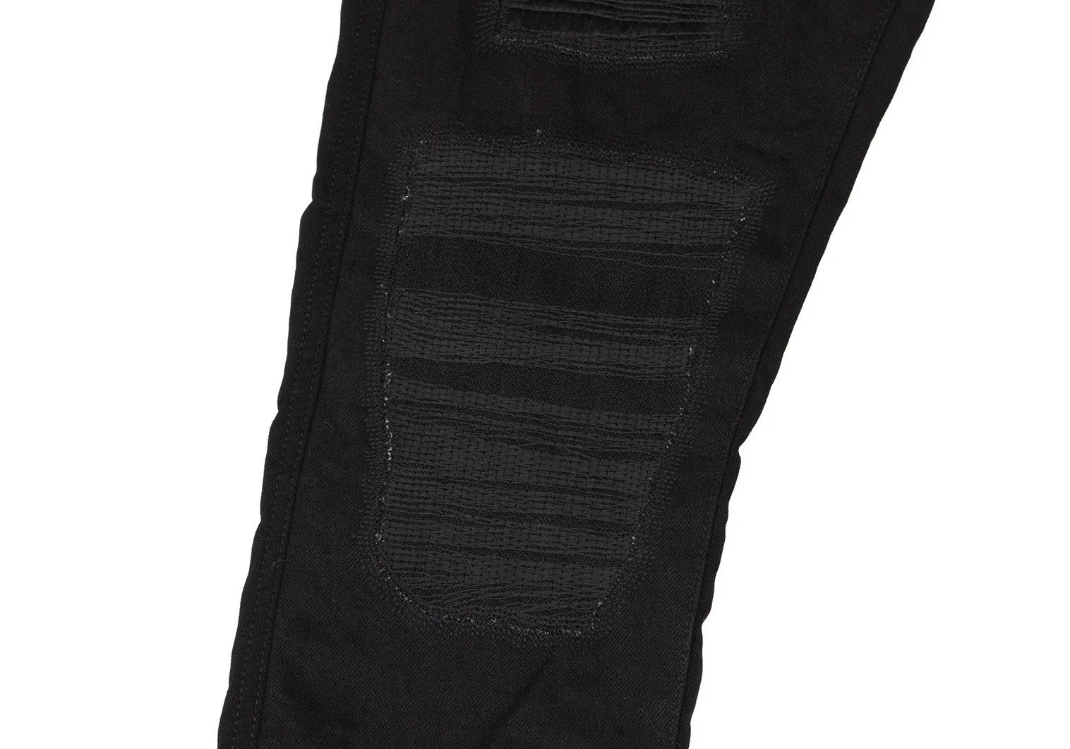 Junya Watanabe Cotton Patch Design Tapered Pants in Black, Size XS Size US 30 / EU 46 - 10 Thumbnail