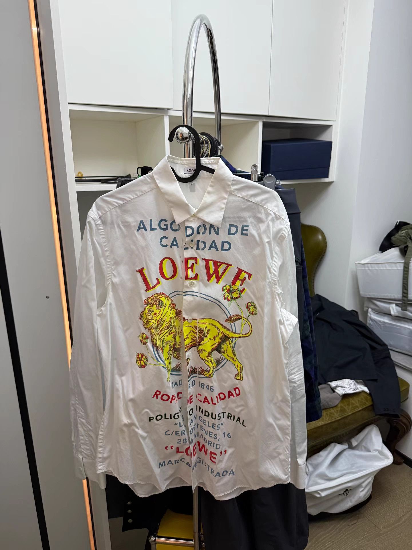 Loewe Loewe Chest Pattern Shirt K27 Size XS / US 0-2 / IT 36-38 - 1 Thumbnail