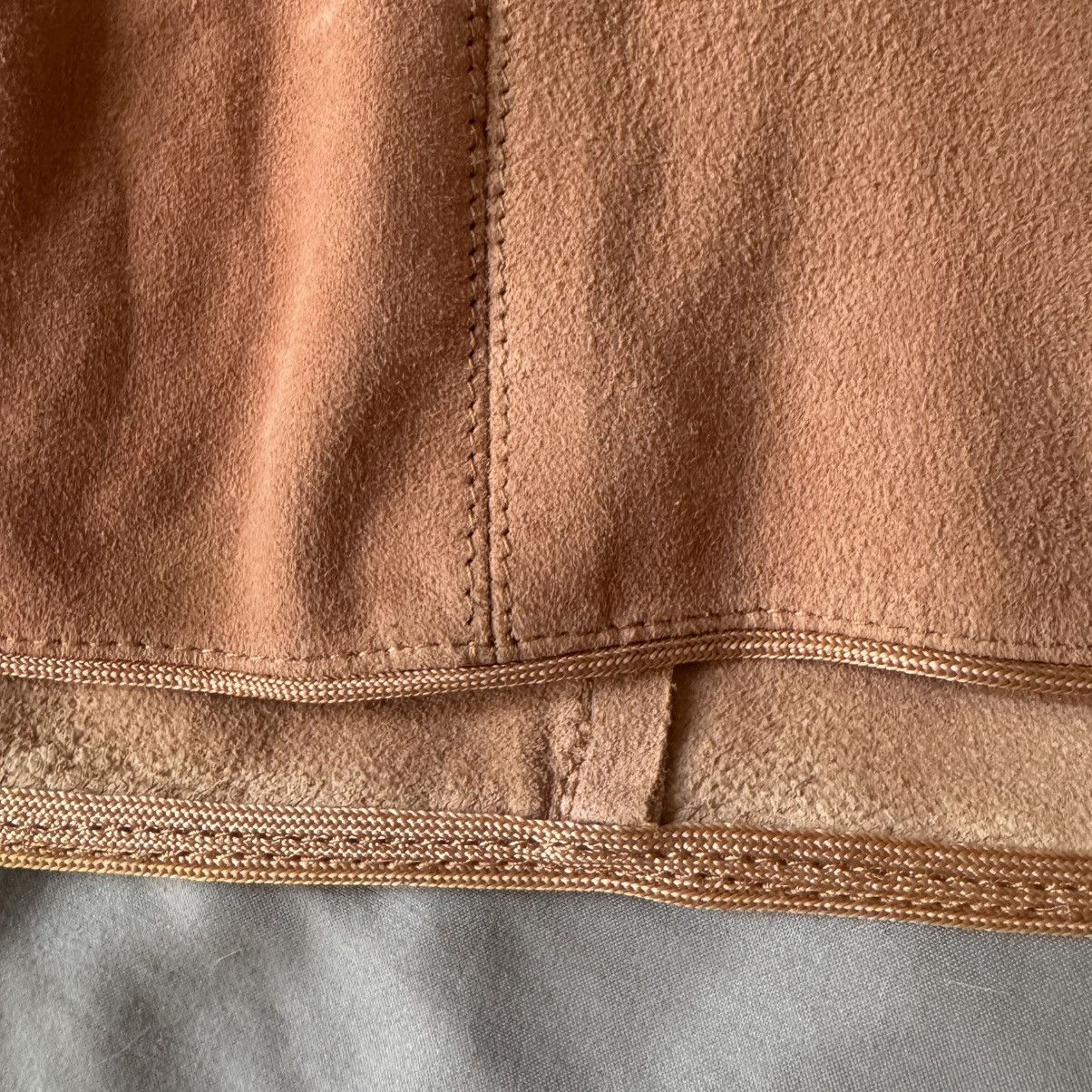 Calvin Klein CALVIN KLEIN Vintage 70s Pink Suede Top M 6 8 Boho 60s Size M / US 6-8 / IT 42-44 - 17 Thumbnail