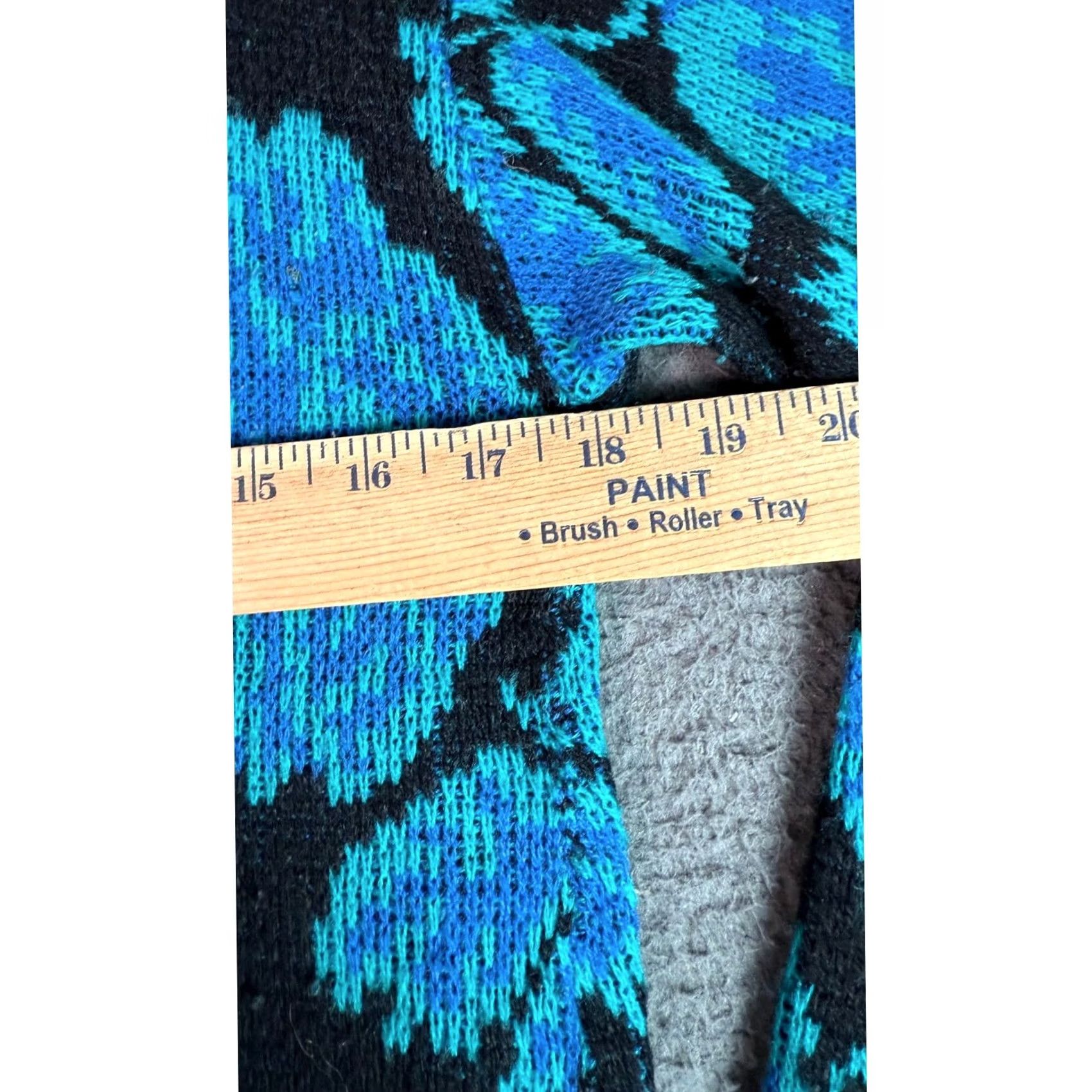 Vintage VINTAGE Fantasize by Jords Sweater Crewneck Blue Floral Rose Knit Mens S USA Made 1980s Size US S / EU 44-46 / 1 - 5 Thumbnail