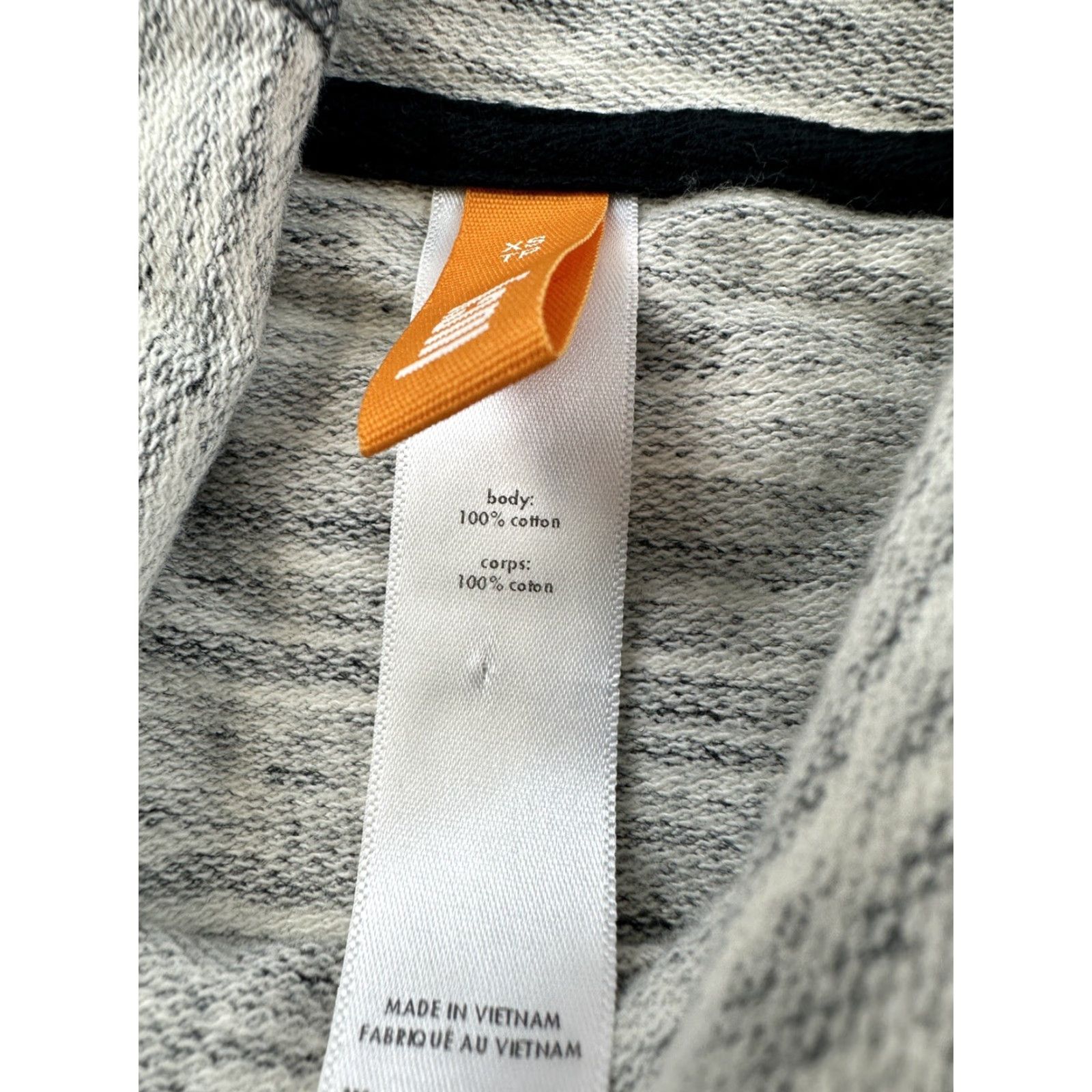 Vintage Lucy Sweatshirt XS Gray Women's Pullover Lightweight Funnel Neck, Regular Fit, Pre-owned Size XS / US 0-2 / IT 36-38 - 3 Thumbnail