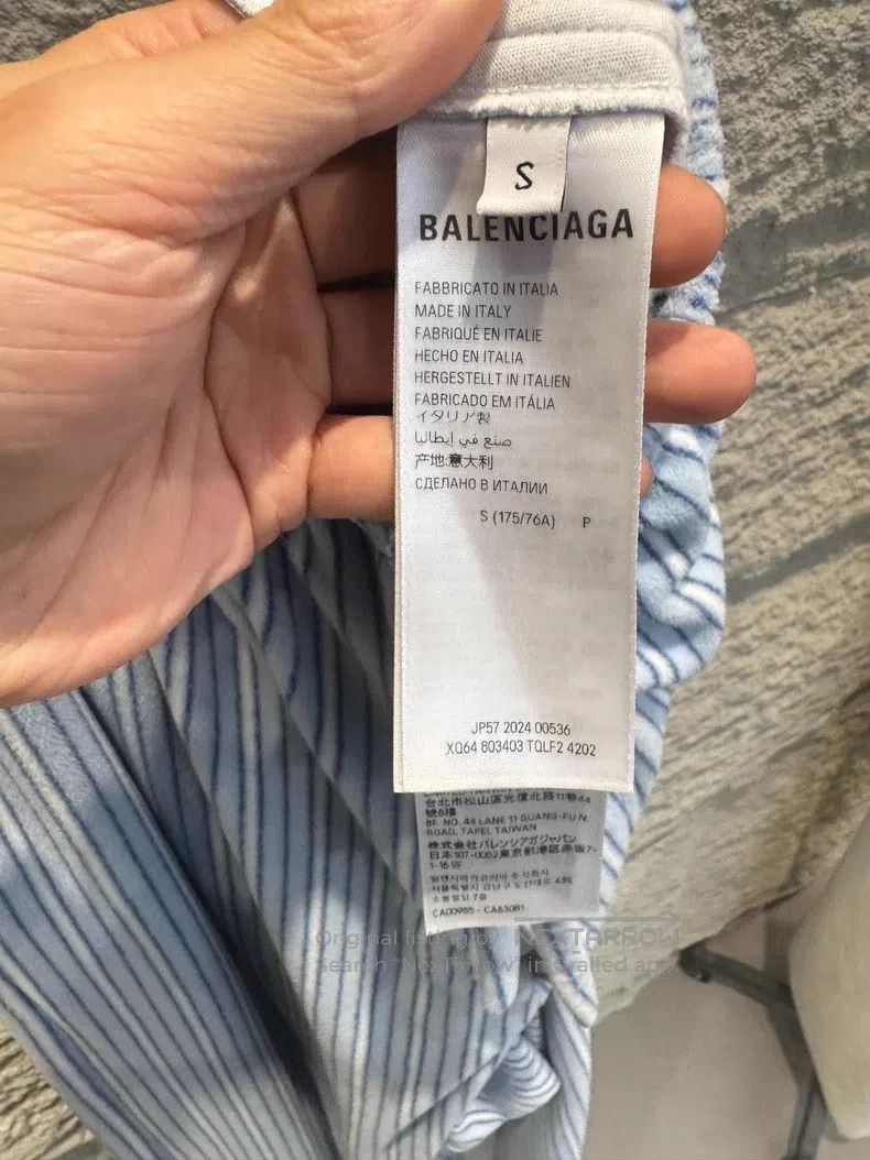 Balenciaga Balenciaga size S Striped Casual Pants Size US 27 - 5 Thumbnail