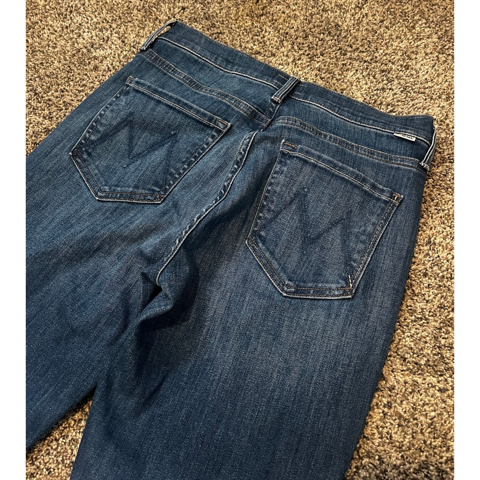 MOTHER Mother The Insider Heel Flare Jeans One Trick Pony Womens 27 Size 27" / US 4 / IT 40 - 5 Thumbnail