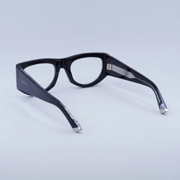Gucci 🕶️ New Gucci GG1917S 002 Sunglasses - Shiny Black Frame Size ONE SIZE - 9 Thumbnail
