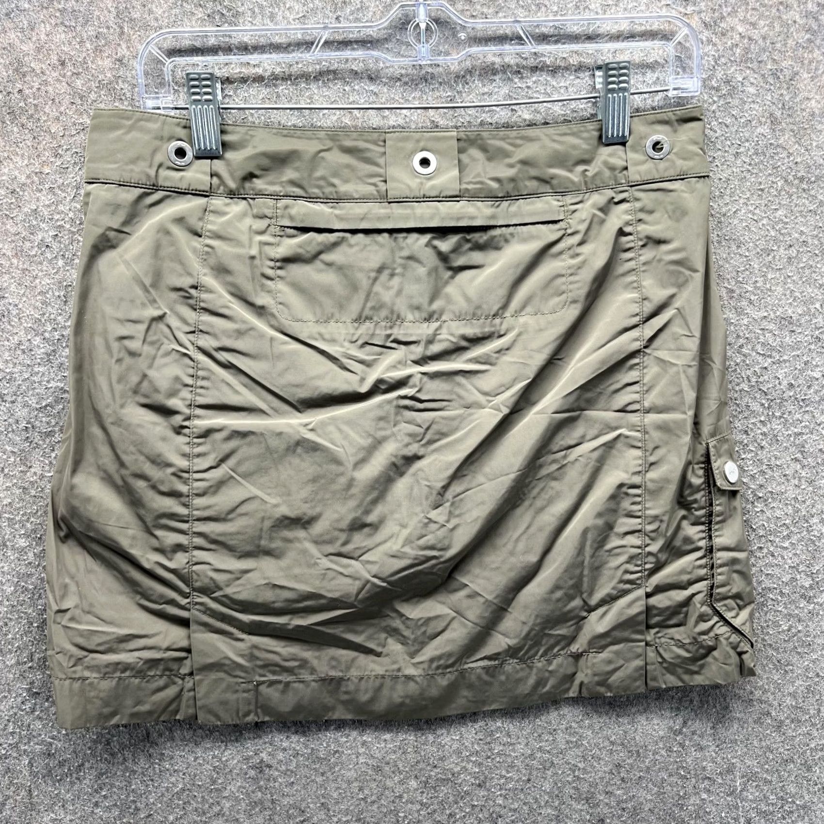 RLX Ralph Lauren RLX Ralph Lauren Skort Womens 10 Green Cargo Pocket Golf Performance Stretch Skort Size ONE SIZE - 2 Thumbnail