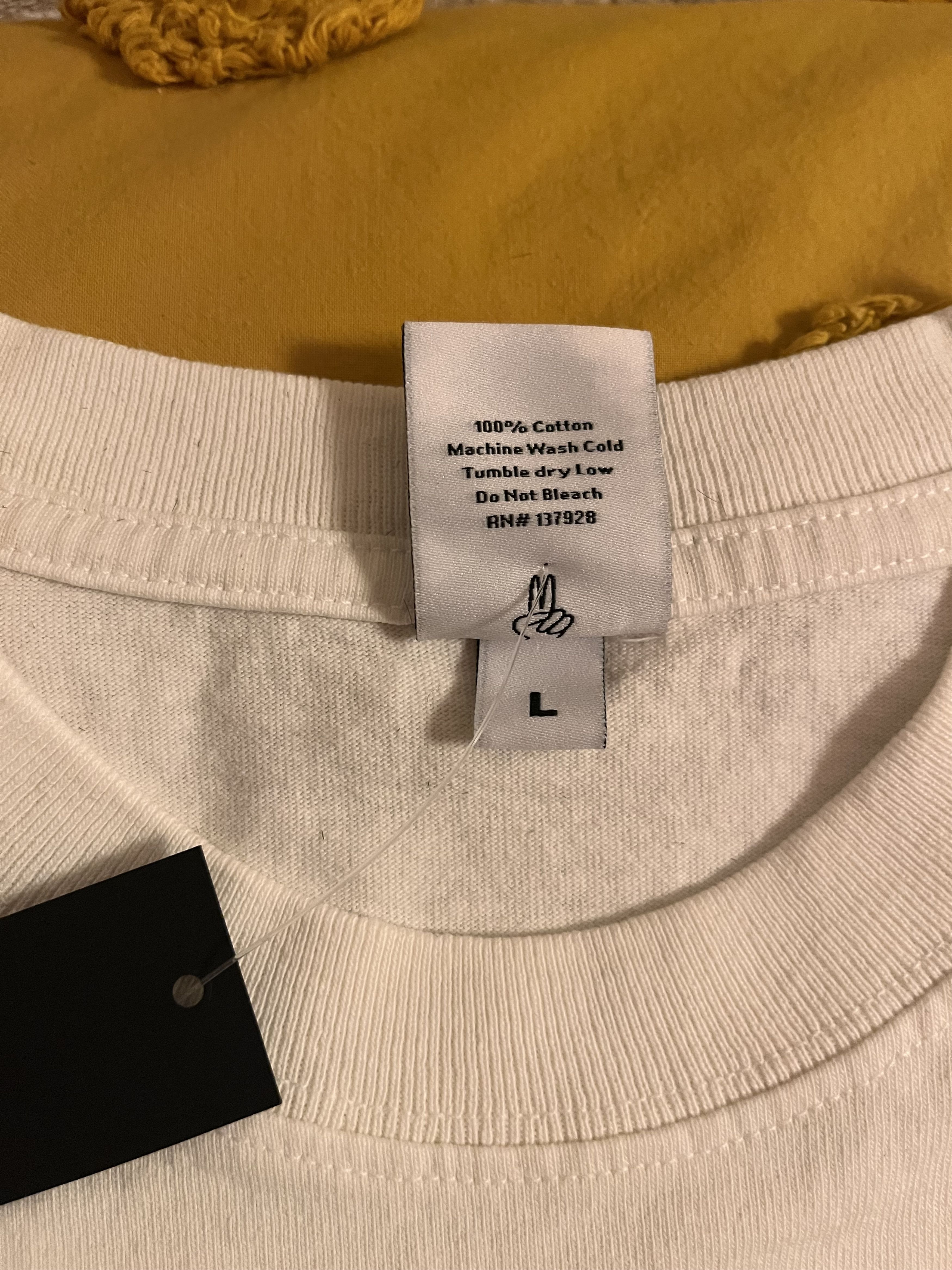 Only NY Only NY Premium Heavyweight Pocket T-Shirt White Size US L / EU 52-54 / 3 - 5 Thumbnail