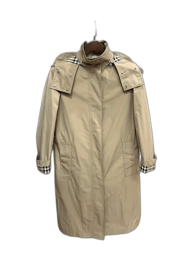 Burberry Burberry Check Pattern Trench Coat Original Size US XS / EU 42 / 0 - 1 Thumbnail