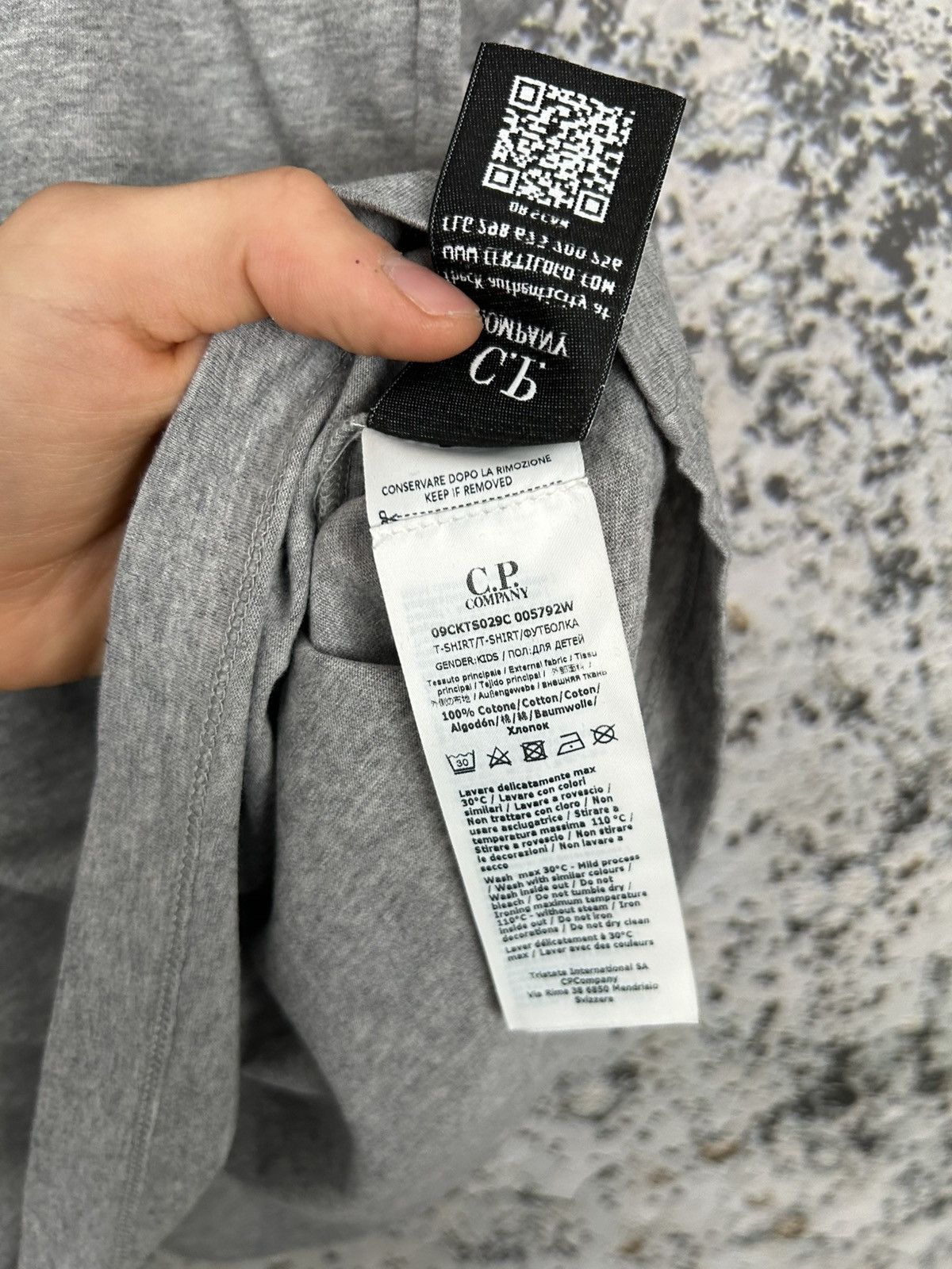 C.P. Company C.P. Company Grey Tee Gorpcore Streetwear Hype Size US S / EU 44-46 / 1 - 5 Thumbnail