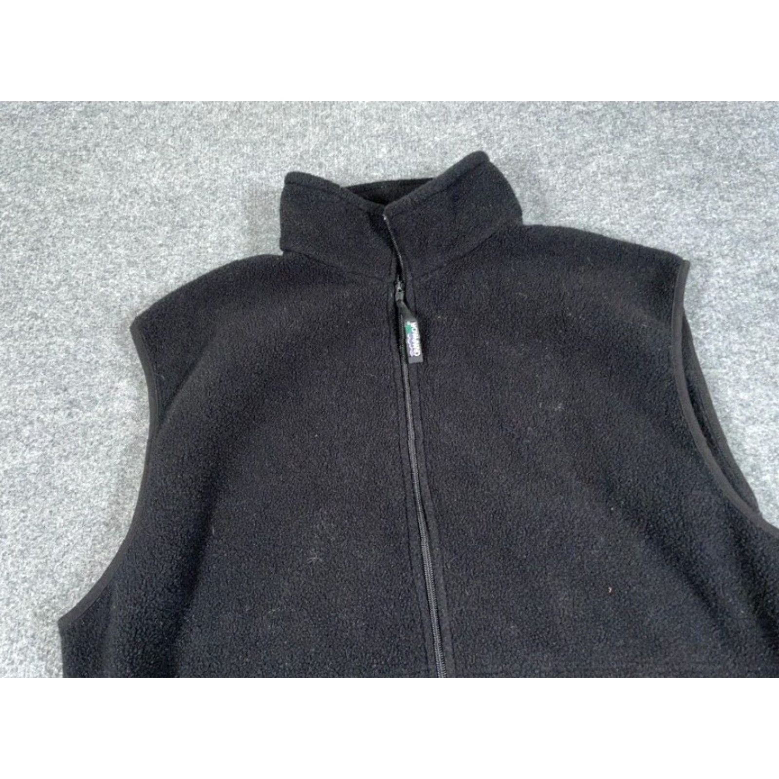 Avalanche VINTAGE Campmor Vest Jacket/Coat: 2XL Black Polartec Zip Vest - Outdoor Outdoor Avalanche Men Size US XXL / EU 58 / 5 - 7 Thumbnail