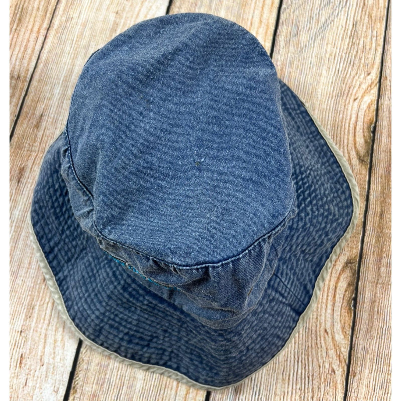 Vintage VINTAGE Hawkeye Caps Bucket Hat Men One Size Blue City Hawkeye Caps Bucket Hat Size ONE SIZE - 4 Thumbnail