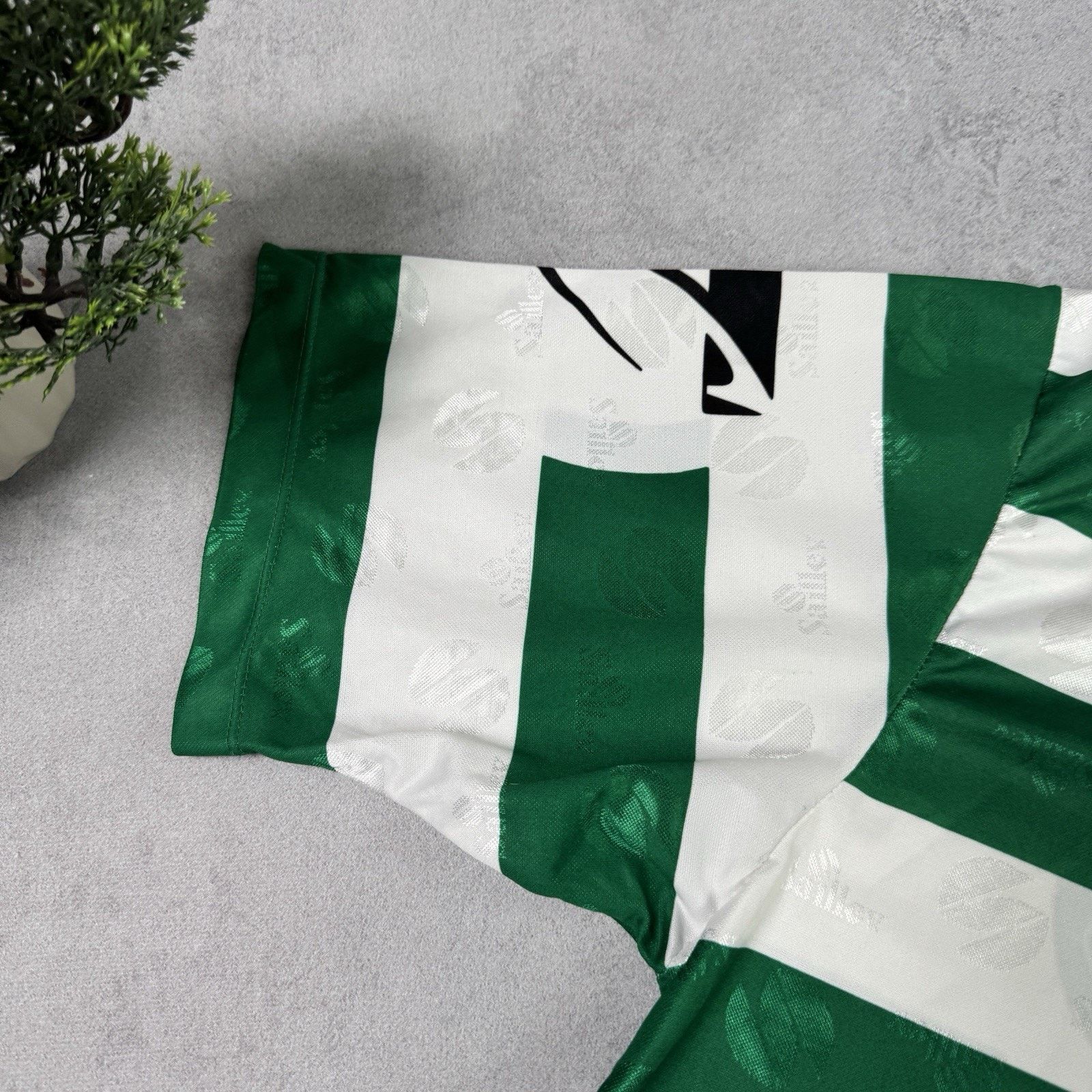 Vintage 1995-1996 Sporting Lisbon Saillev Home Soccer Jersey Size US XL / EU 56 / 4 - 19 Thumbnail