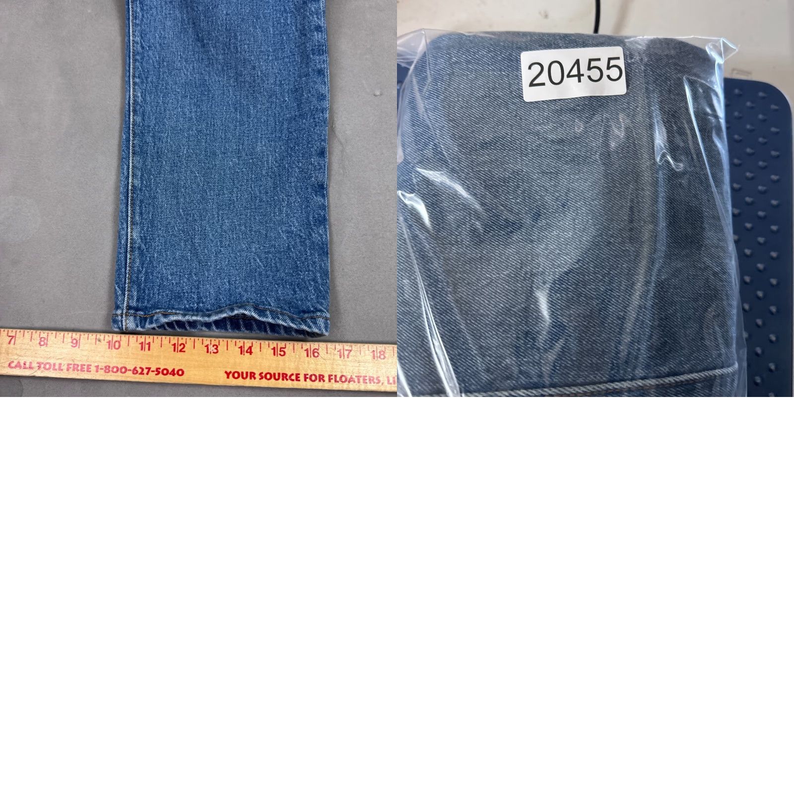 Levi's VINTAGE Levi's 501 Jeans Women Blue High Rise Denim Pant Button Fly 35x30 501 CT Series Womens Jeans Size 24" / US 00 / IT 34 - 10 Thumbnail