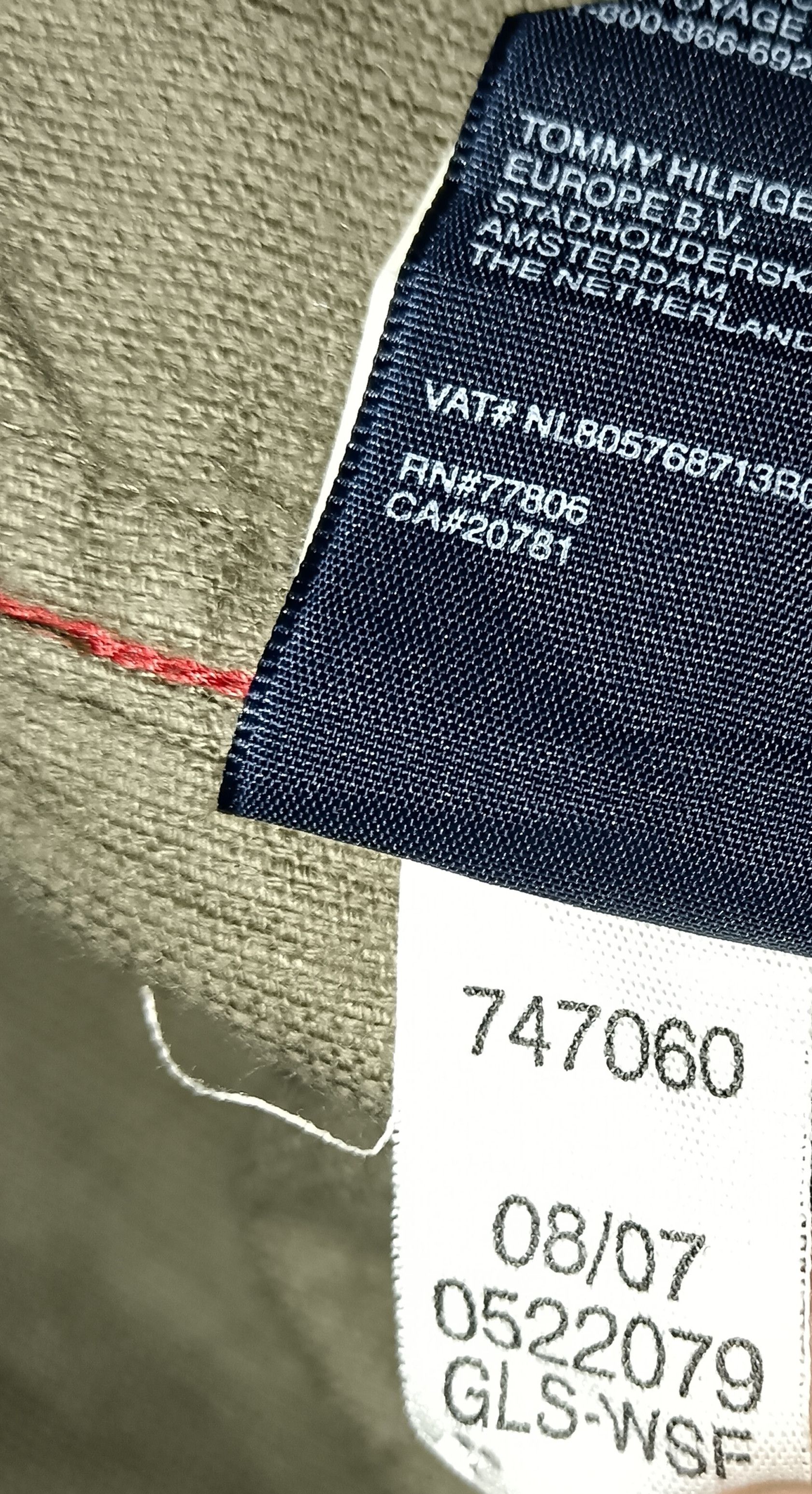 Tommy Hilfiger TOMMY HILFIGER GREEN VELVET CHORE JACKET Size US L / EU 52-54 / 3 - 3 Thumbnail