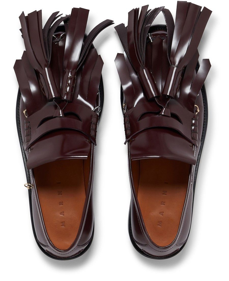Marni o1w1db10925 Flats in Coffee Size US 10 / IT 40 - 5 Thumbnail