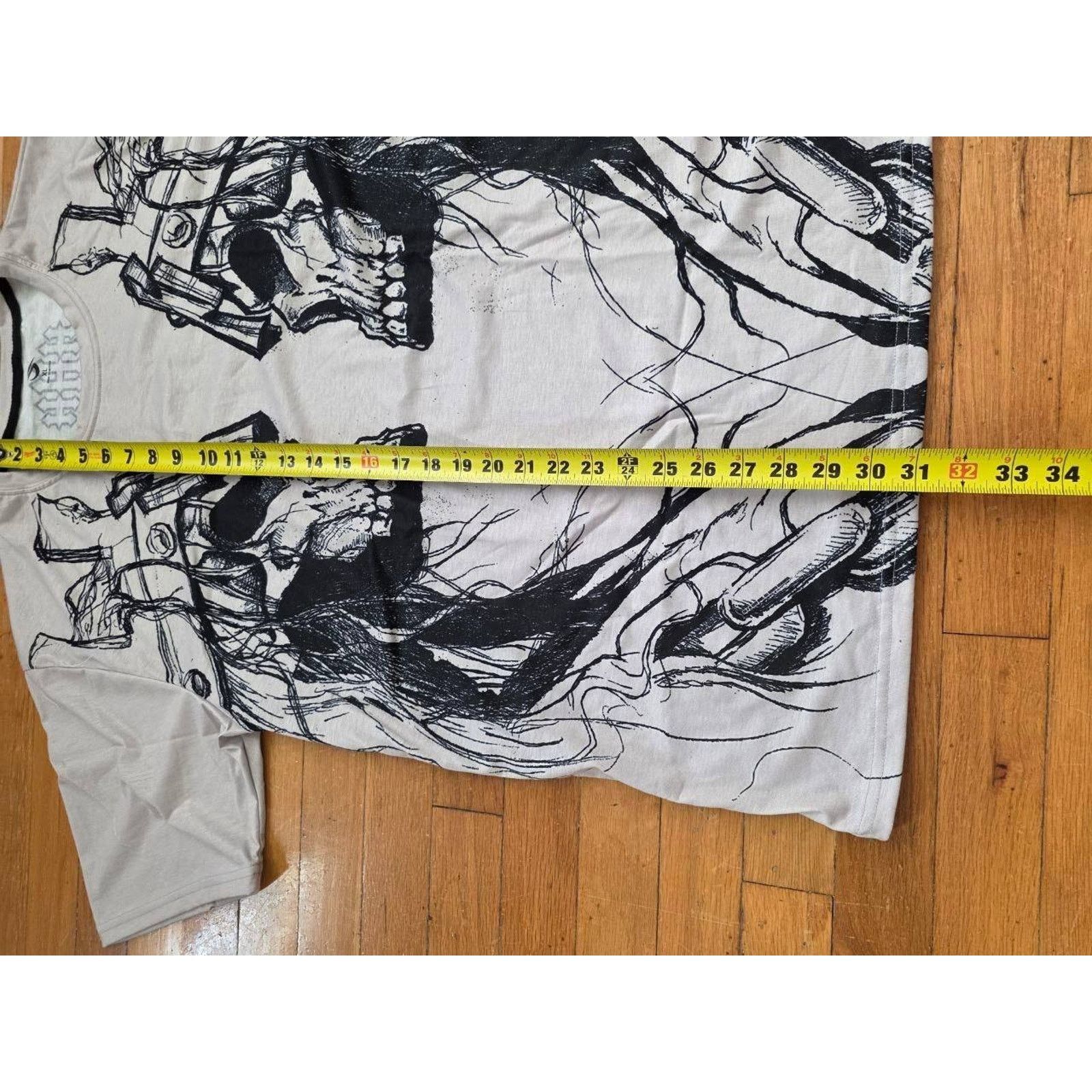& Other Stories ProSphere Full Print T Shirt Grey Size X-Large A001611 Size US XL / EU 56 / 4 - 2 Thumbnail