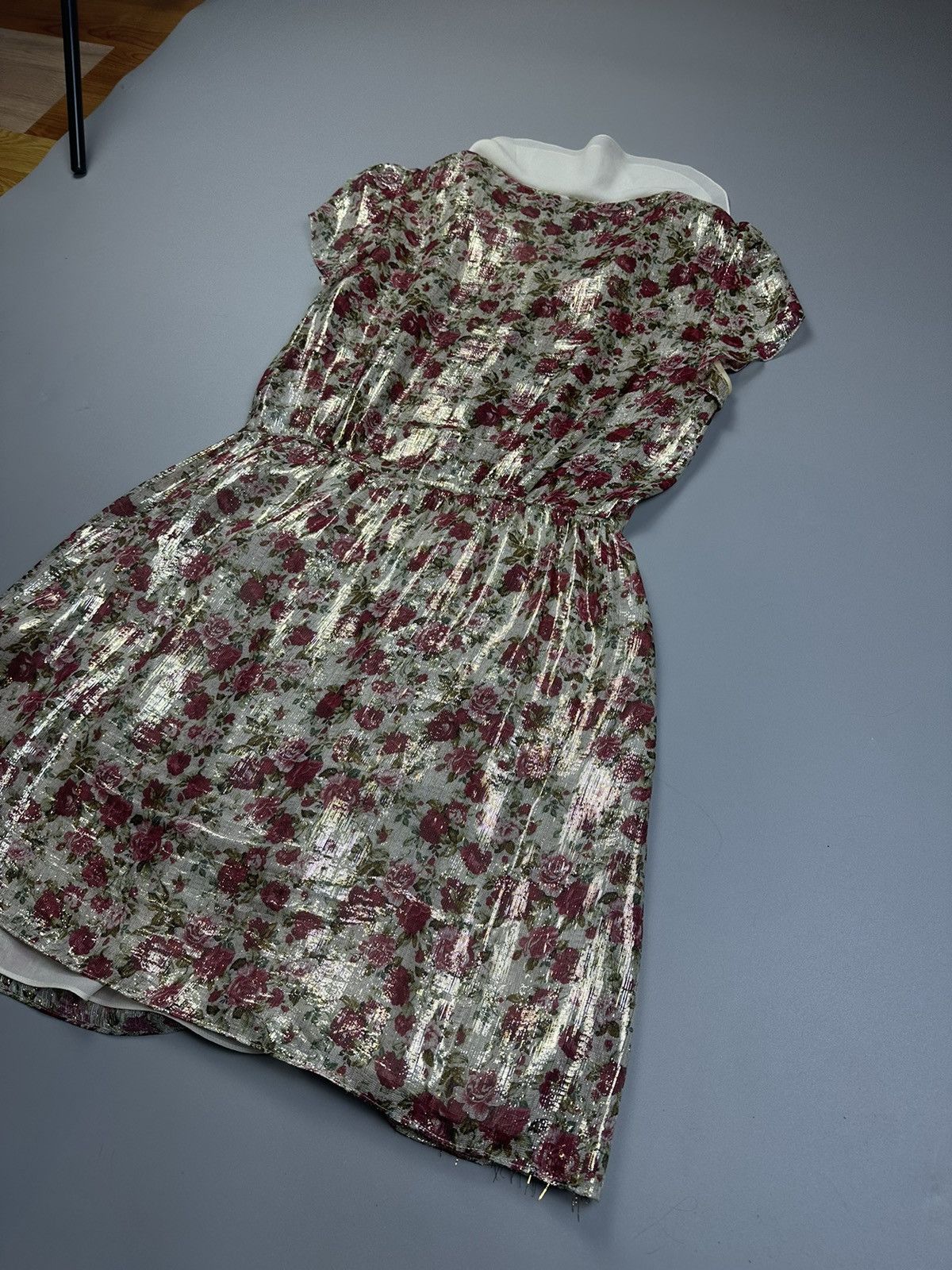 Saint Laurent Paris Saint Lauren floral silk dress Size S / US 4 / IT 40 - 9 Thumbnail