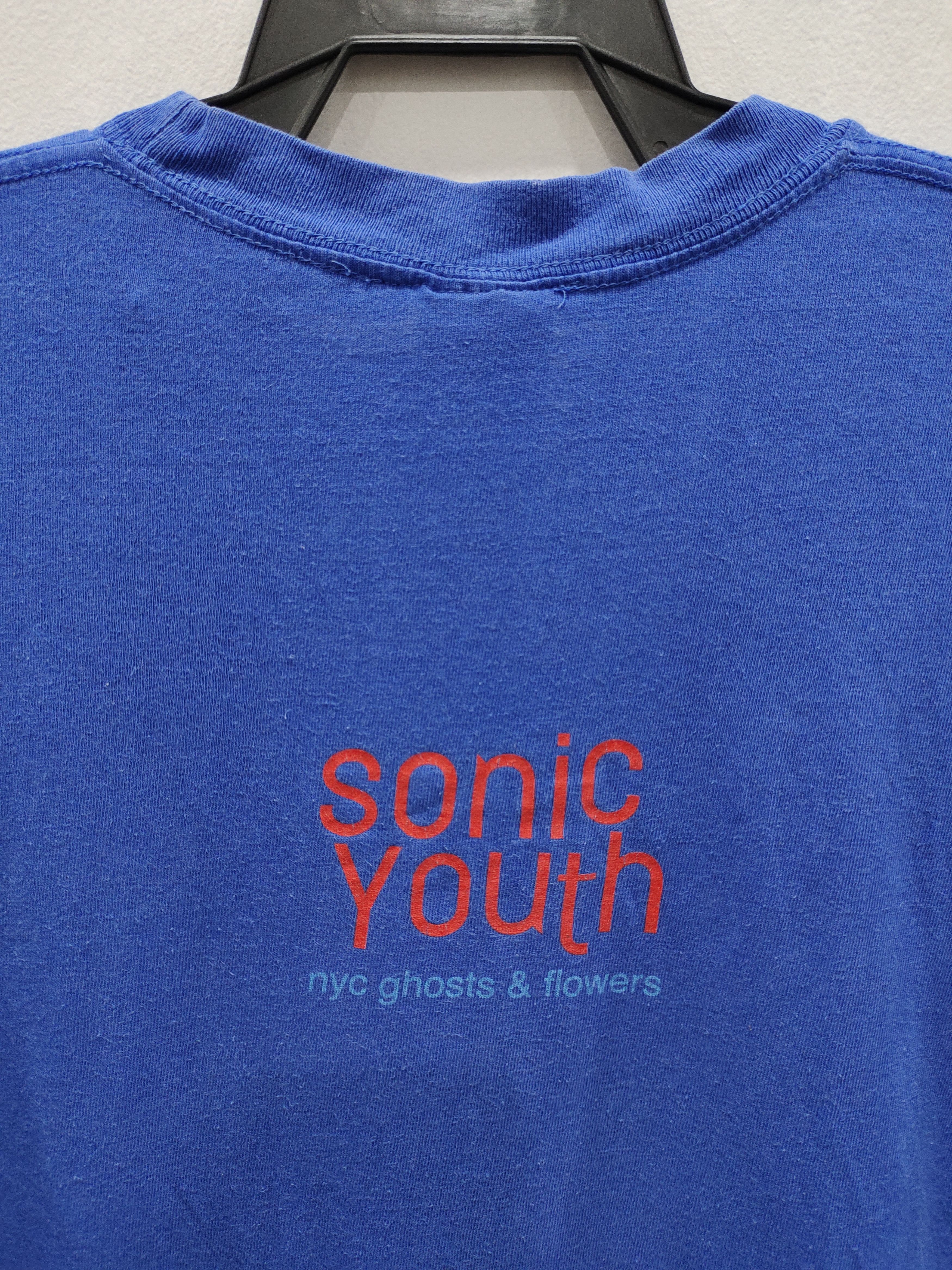 Band Tees Vintage Sonic Youth Rare Tees Size US L / EU 52-54 / 3 - 4 Thumbnail