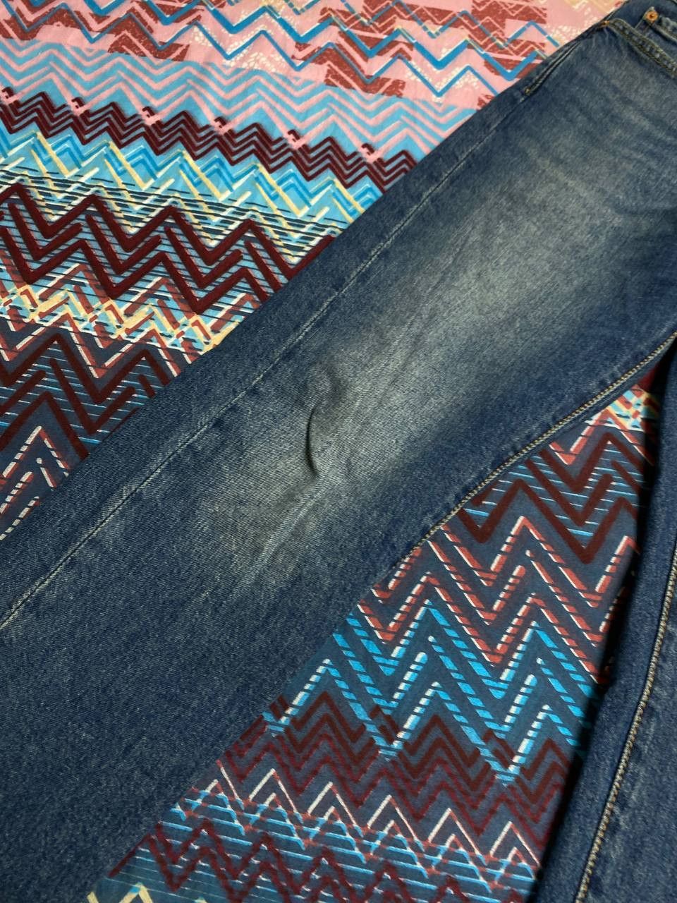 Levi's × Vintage Faded Blue Vintage Levi's 510 USA style Size US 32 / EU 48 - 7 Thumbnail