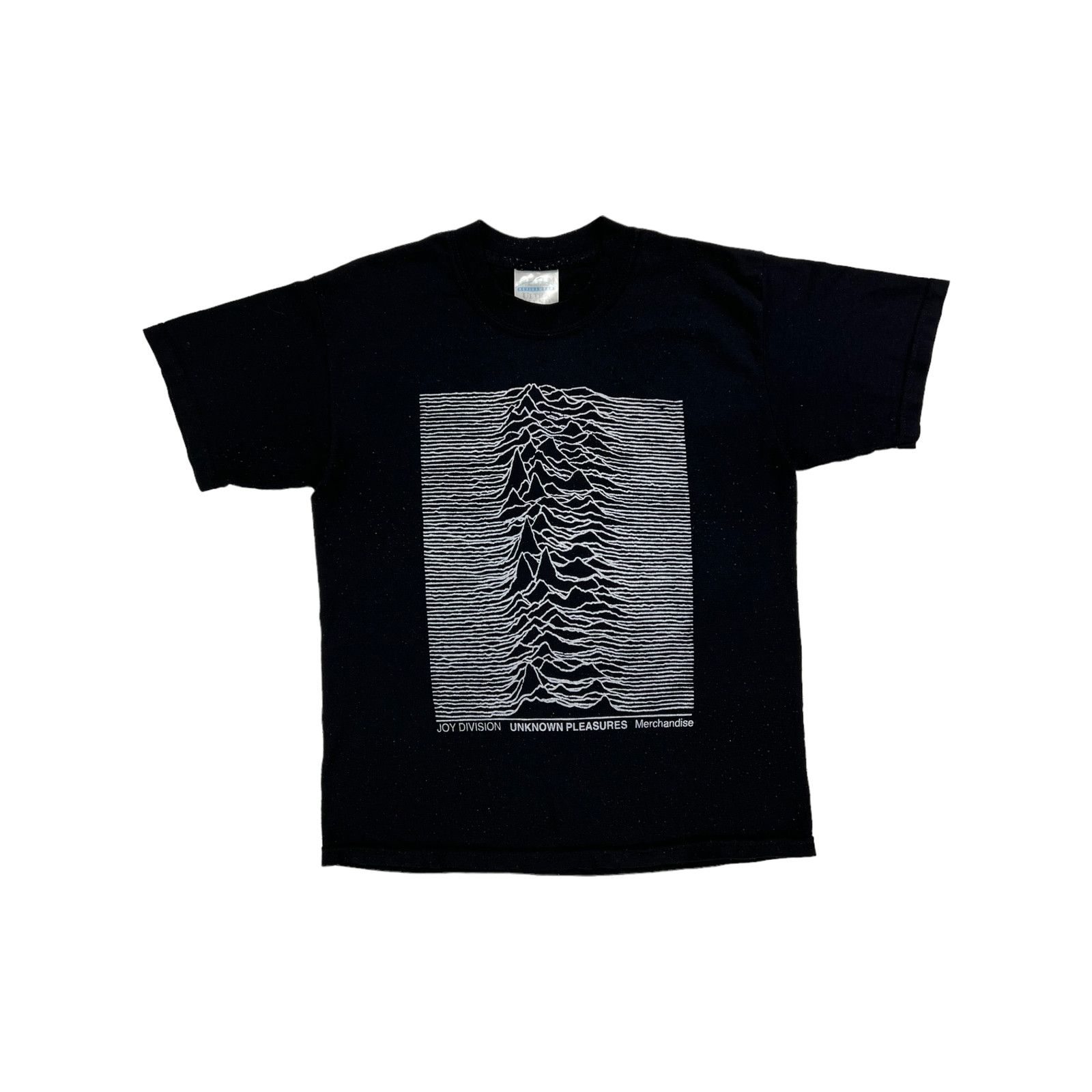 Band Tees × Joy Division × Vintage 90s Joy Division Unknown Pleasures merchandise band tee Size M / US 6-8 / IT 42-44 - 1 Thumbnail