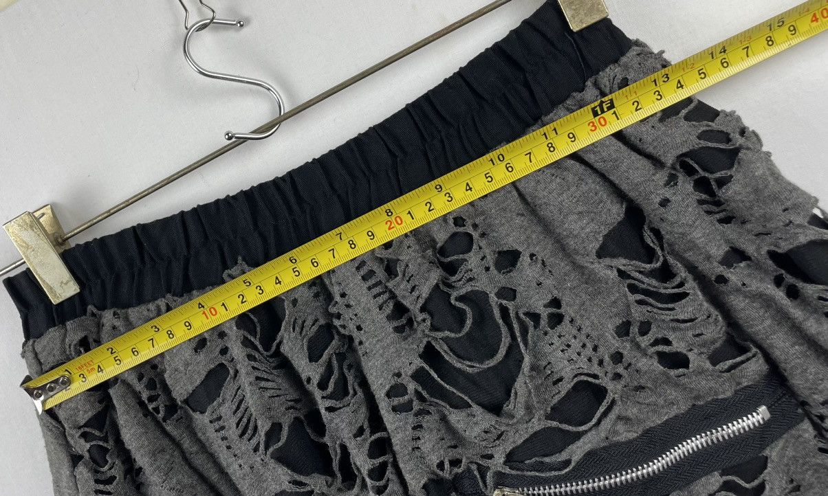 Other Devil Fashion Tattered Gothic Skirt Creepy Nightshade Model Size 24" / US 00 / IT 34 - 14 Thumbnail