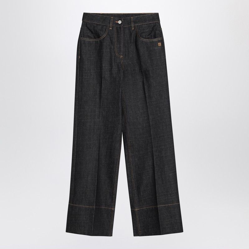 Givenchy Givenchy Dark Blue Denim Jeans Size 27" / US 4 / IT 40 - 1 Thumbnail