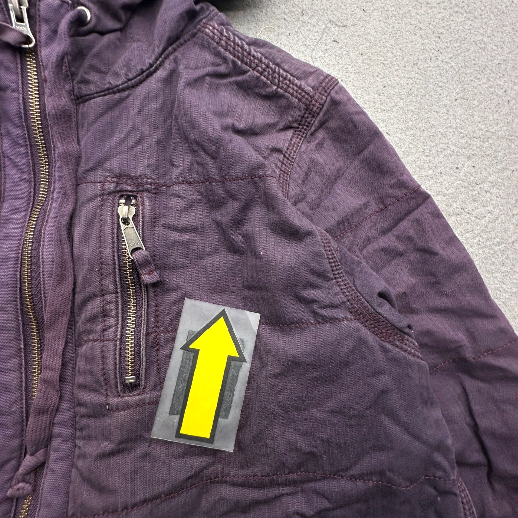 Carhartt Carhartt Gallatin Jacket Womens Large Quilt Lined Full Zip Purple Hooded Jacket Size L / US 10 / IT 46 - 6 Thumbnail