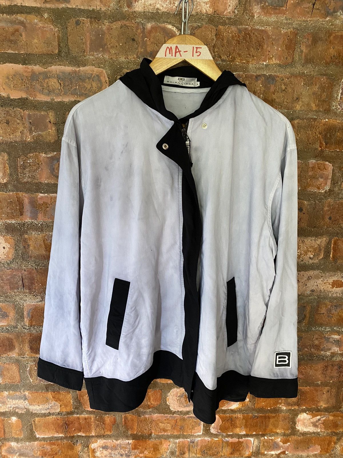 Balenciaga Vtg Light Hoodie jacket Size US M / EU 48-50 / 2 - 2 Thumbnail