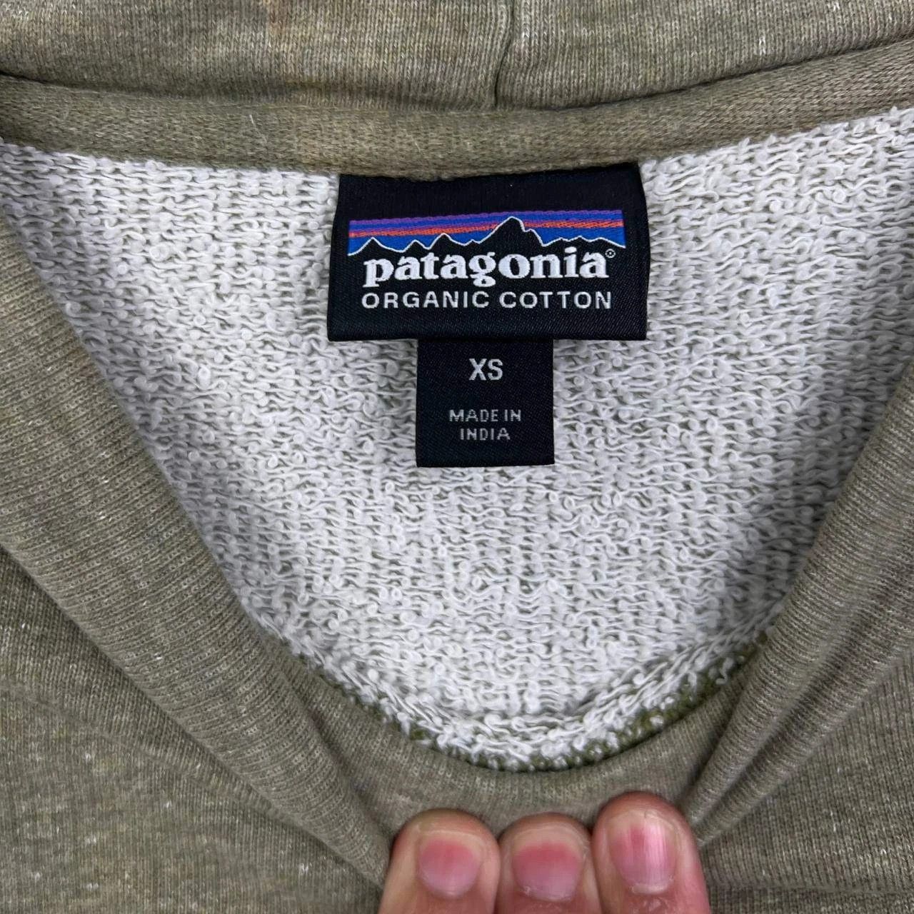 Patagonia Patagonia Sweater Women XS Green French Terry Knit Pullover Size XS / US 0-2 / IT 36-38 - 6 Thumbnail