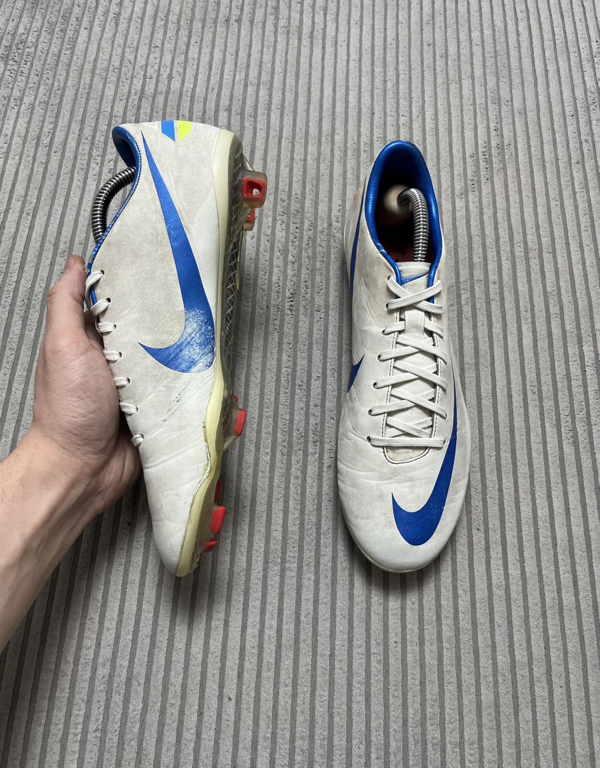 Nike Nike Mercurial Vapor VIII FG 509136-146 Carbon Boots Cleats Size US 8 / EU 41 - 5 Thumbnail